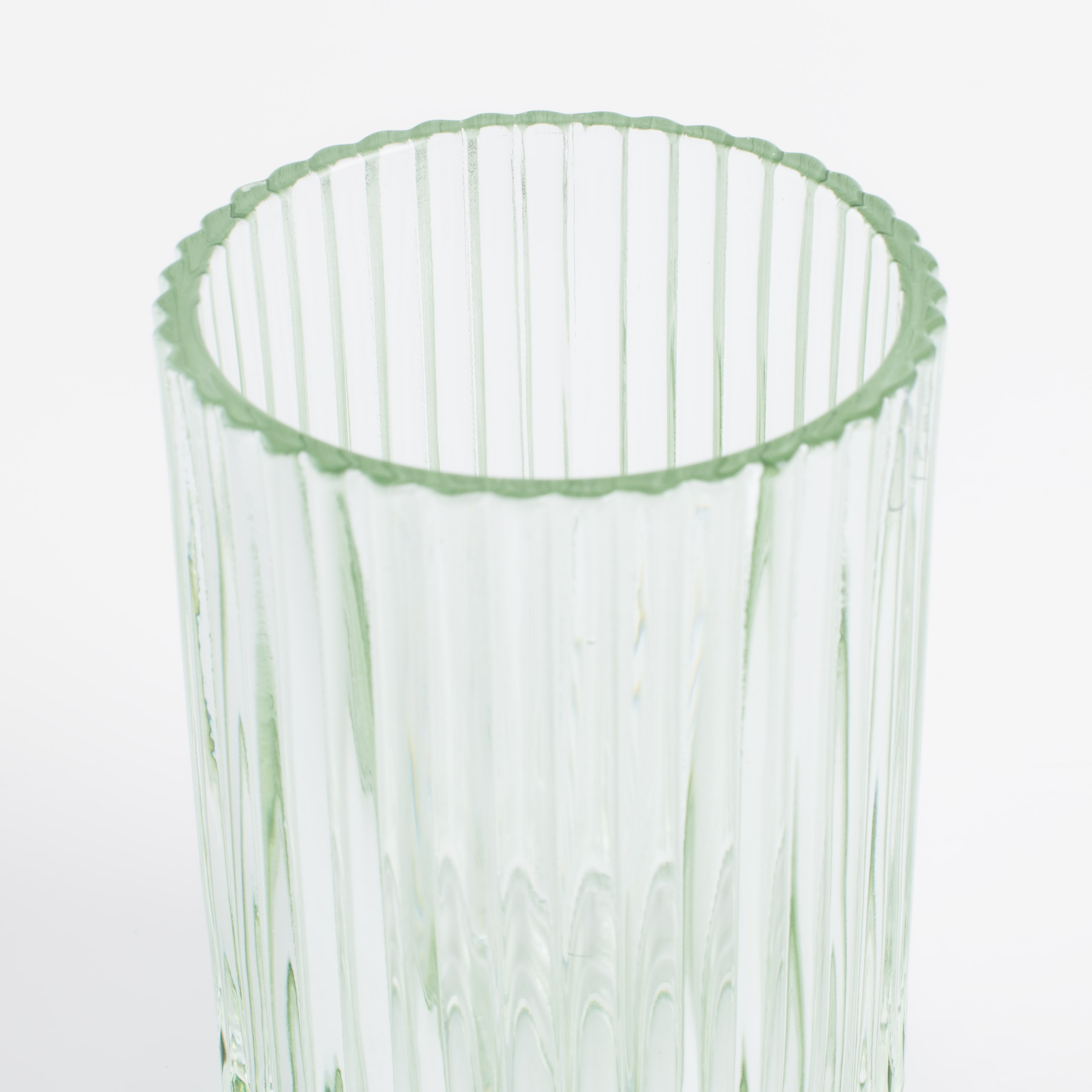 Bathroom tumbler, 11 cm, Glass, Green, Ribby