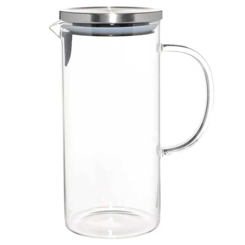 Jug, 1,4 l, with filter lid, glass B, Apple ,image-0