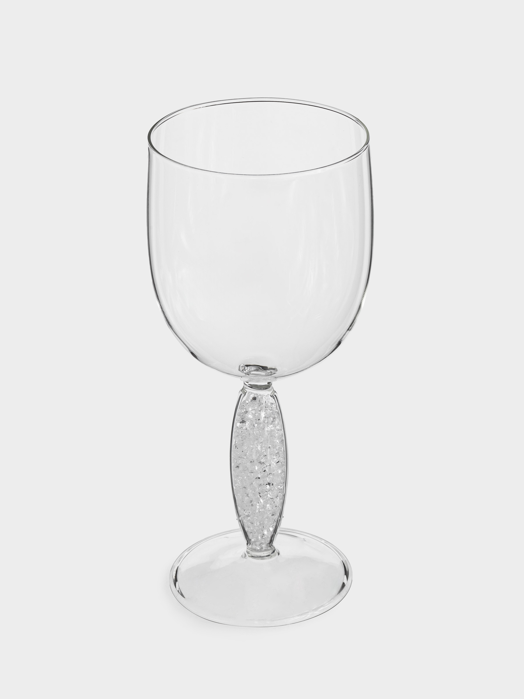 Drinking glass, 490 ml, glass, with crystals inside, Favor crystal, image-3