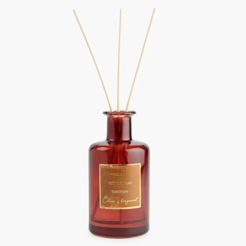 Aroma diffuser, 230 ml, amber, Citrus and Bergamot, Emotion