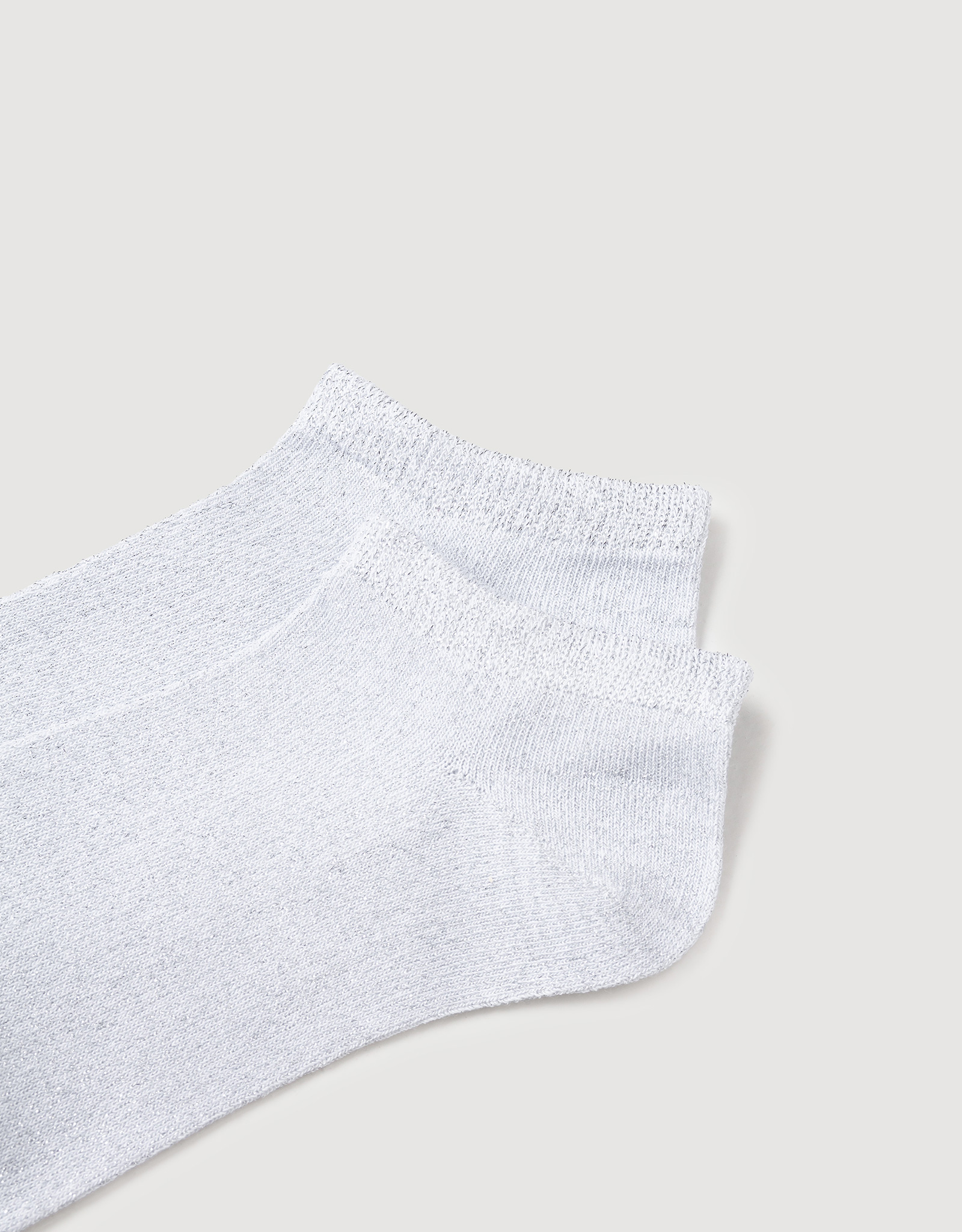 Women's socks, p. 36-38, cotton / polyester, white, Glint