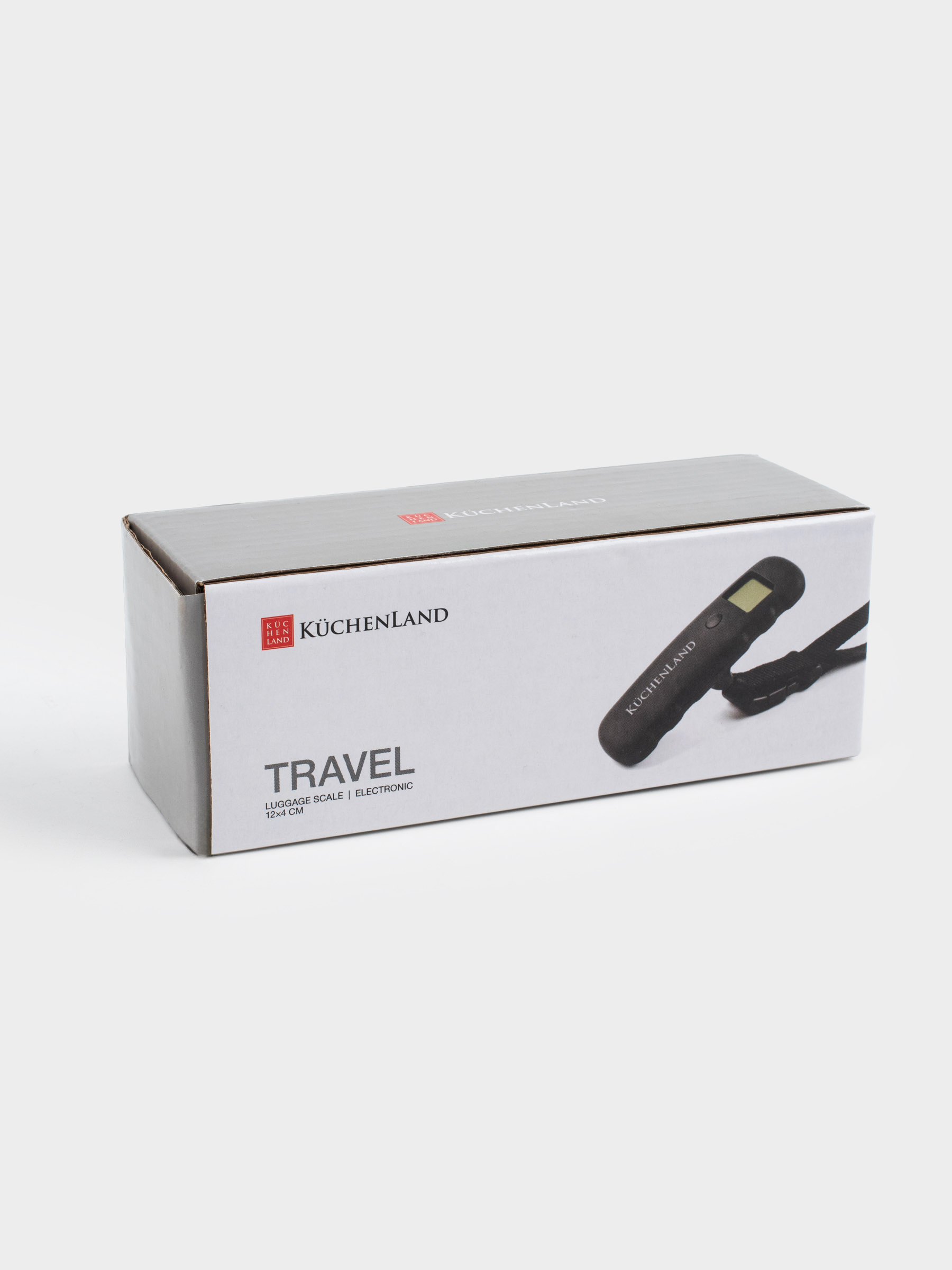 Luggage scale, 12 cm, electronic, plastic, black, Travel, image-4