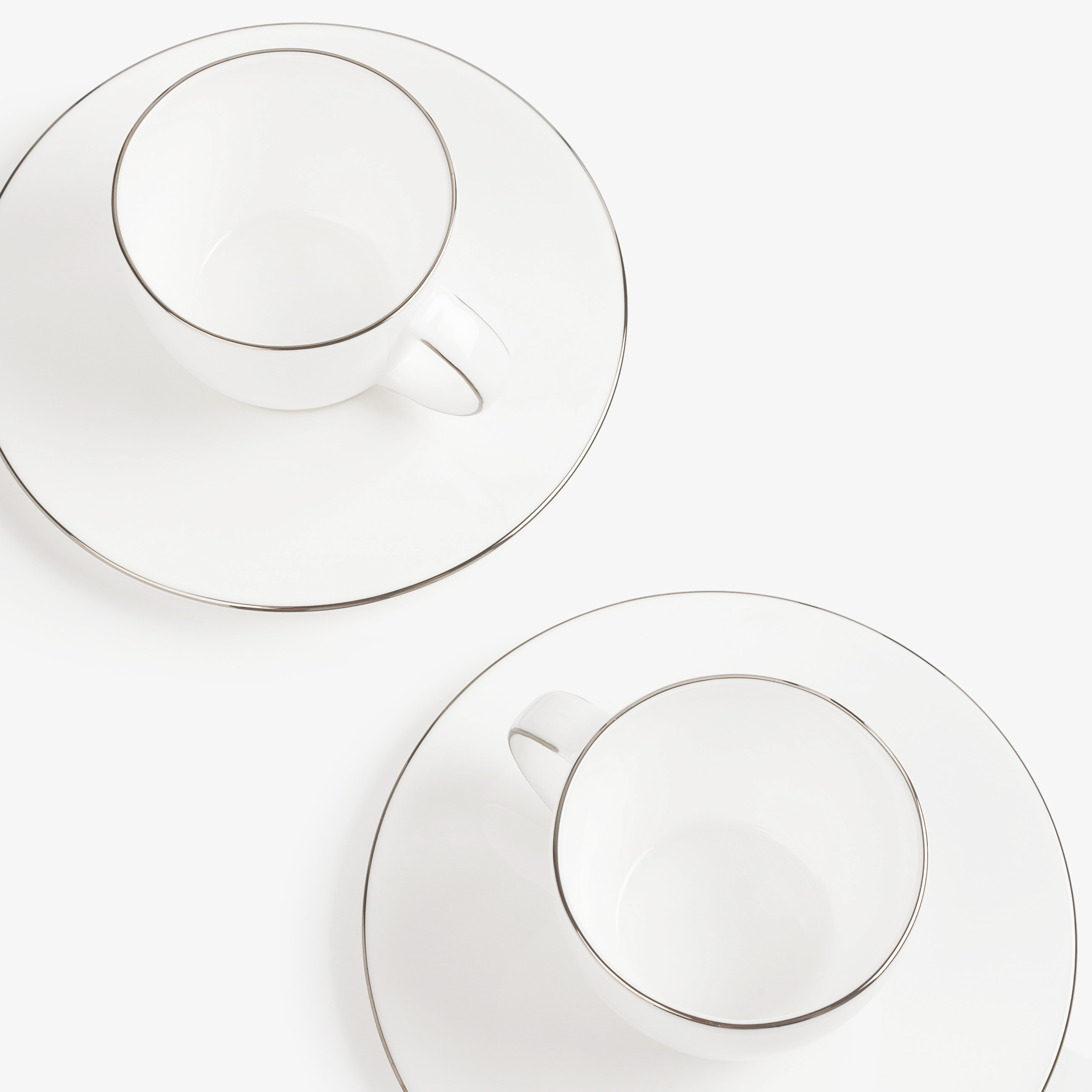 Coffee pair, 2 pers, 4 pr, 110 ml, porcelain F, Antarctica