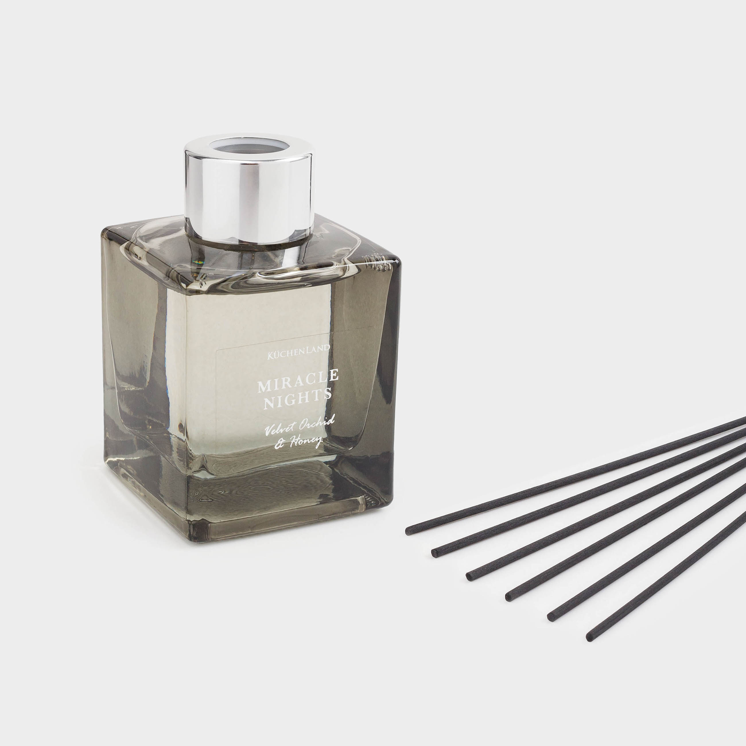 Aroma diffuser, 90 ml, Grey, Velvet Orchid & Honey, Miracle nights