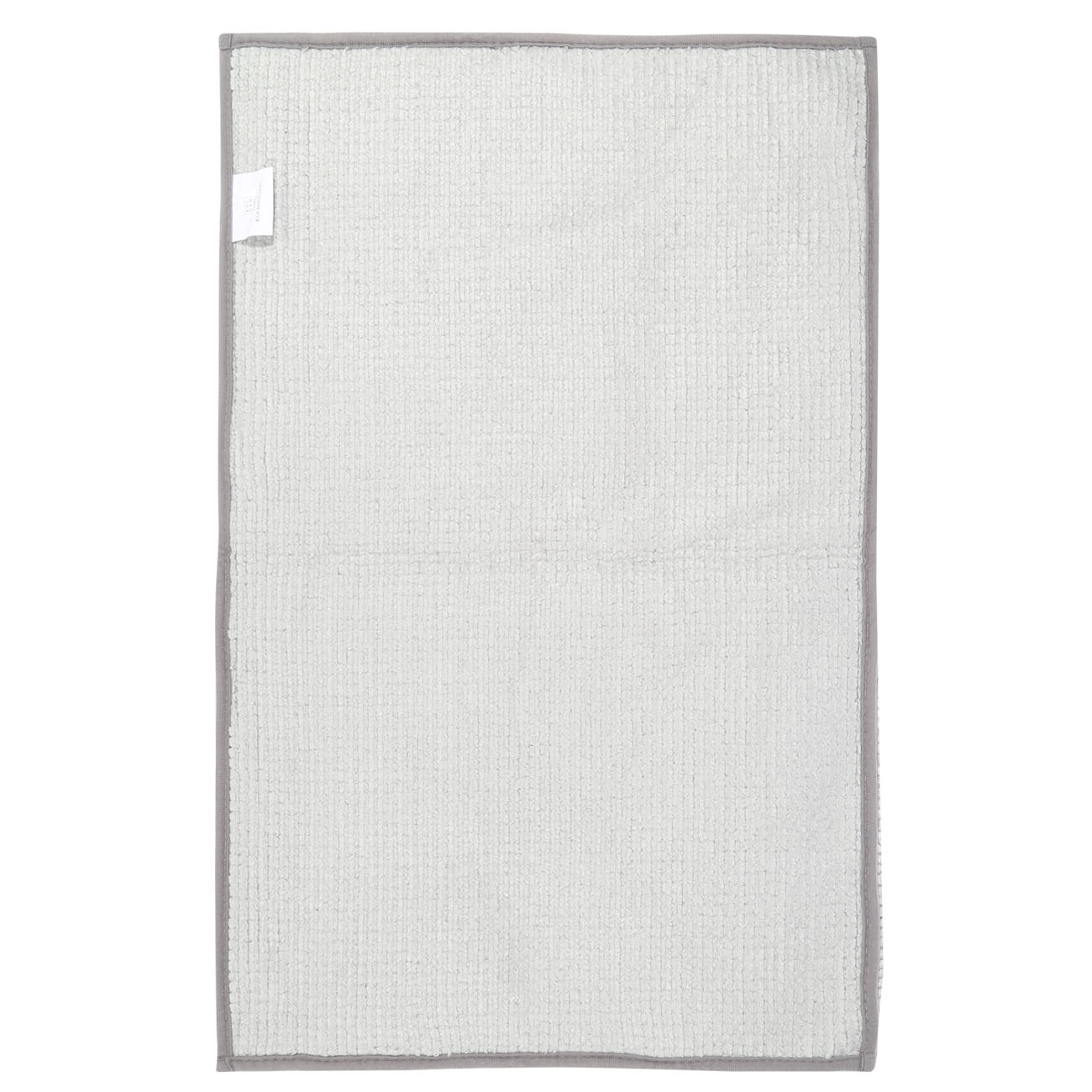 Mat, 65x100 cm, anti-slip, polyester, Grey, Fluffy, image-1