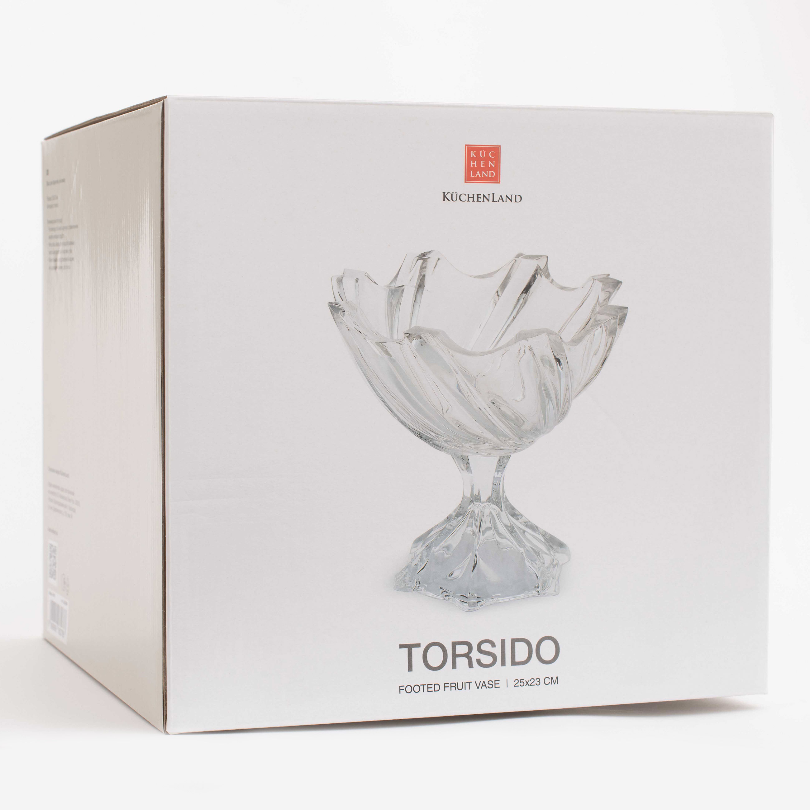 Fruit bowl, 25x23 cm, on a leg, glass R, Torsido
