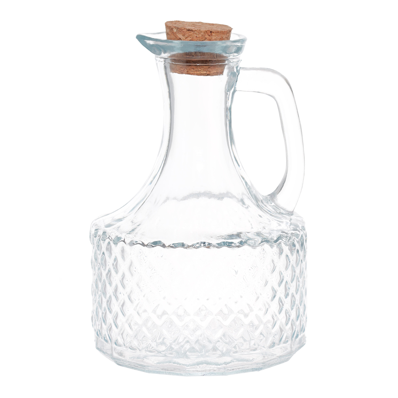 Oil or vinegar container, 400 ml, with handle, glass R / stopper, Naiad, image-0