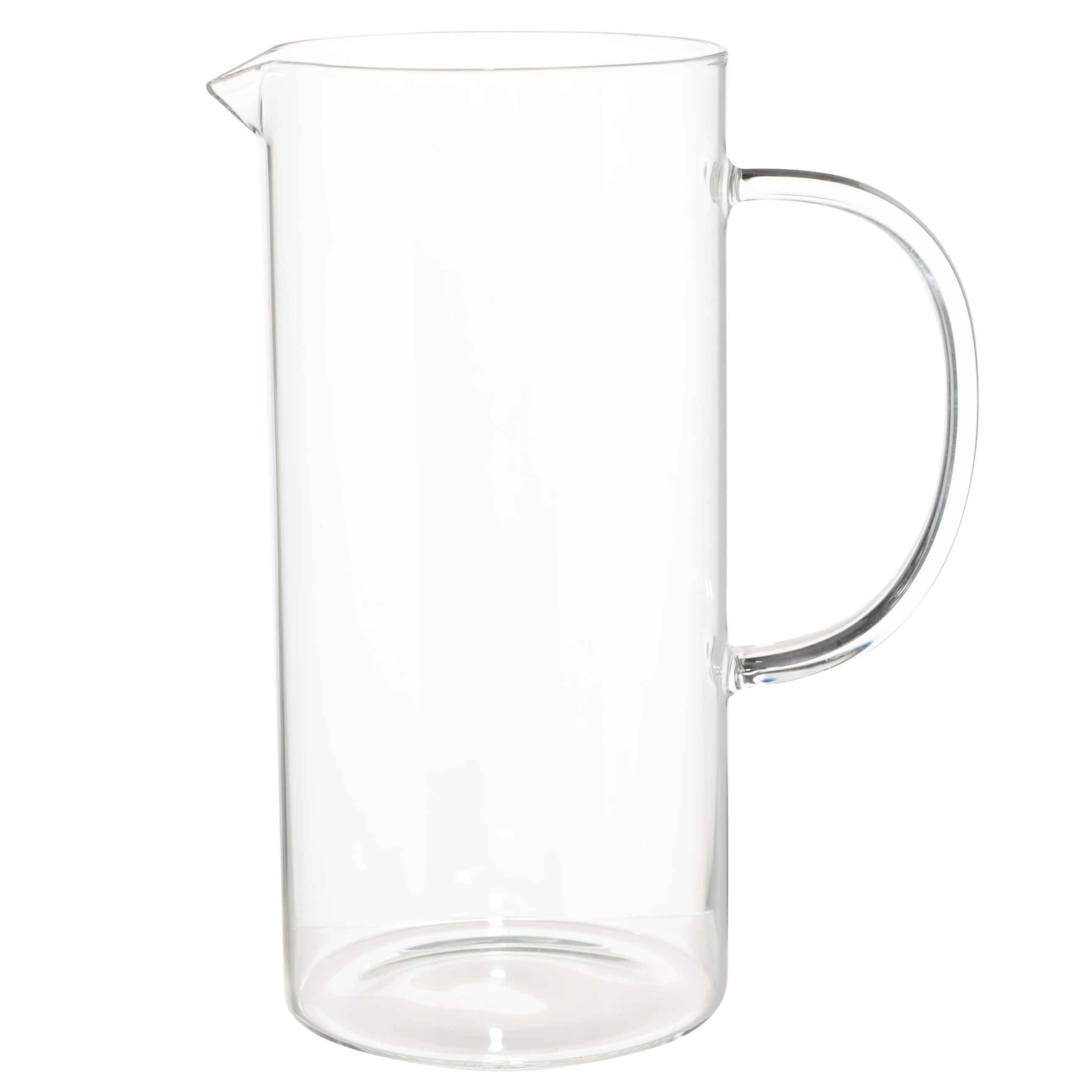 Jug, 1,4 l, with filter lid, glass B, Apple, image-1