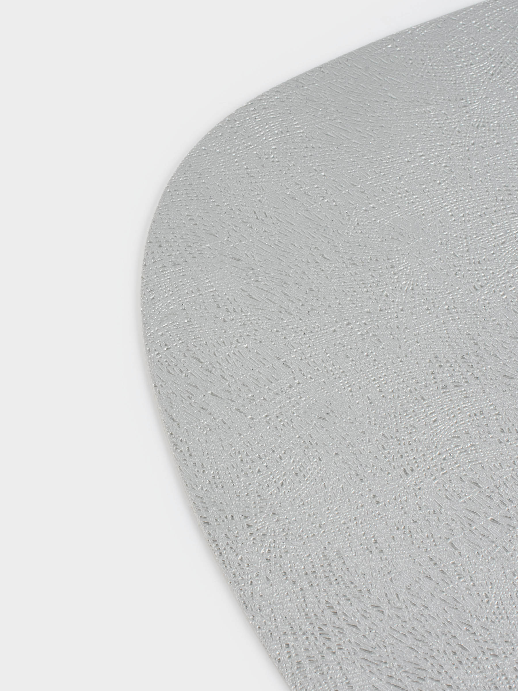 Napkin for appliances, 31x43 cm, double-sided, PVC, shaped, silver/gold, Rock, image-2