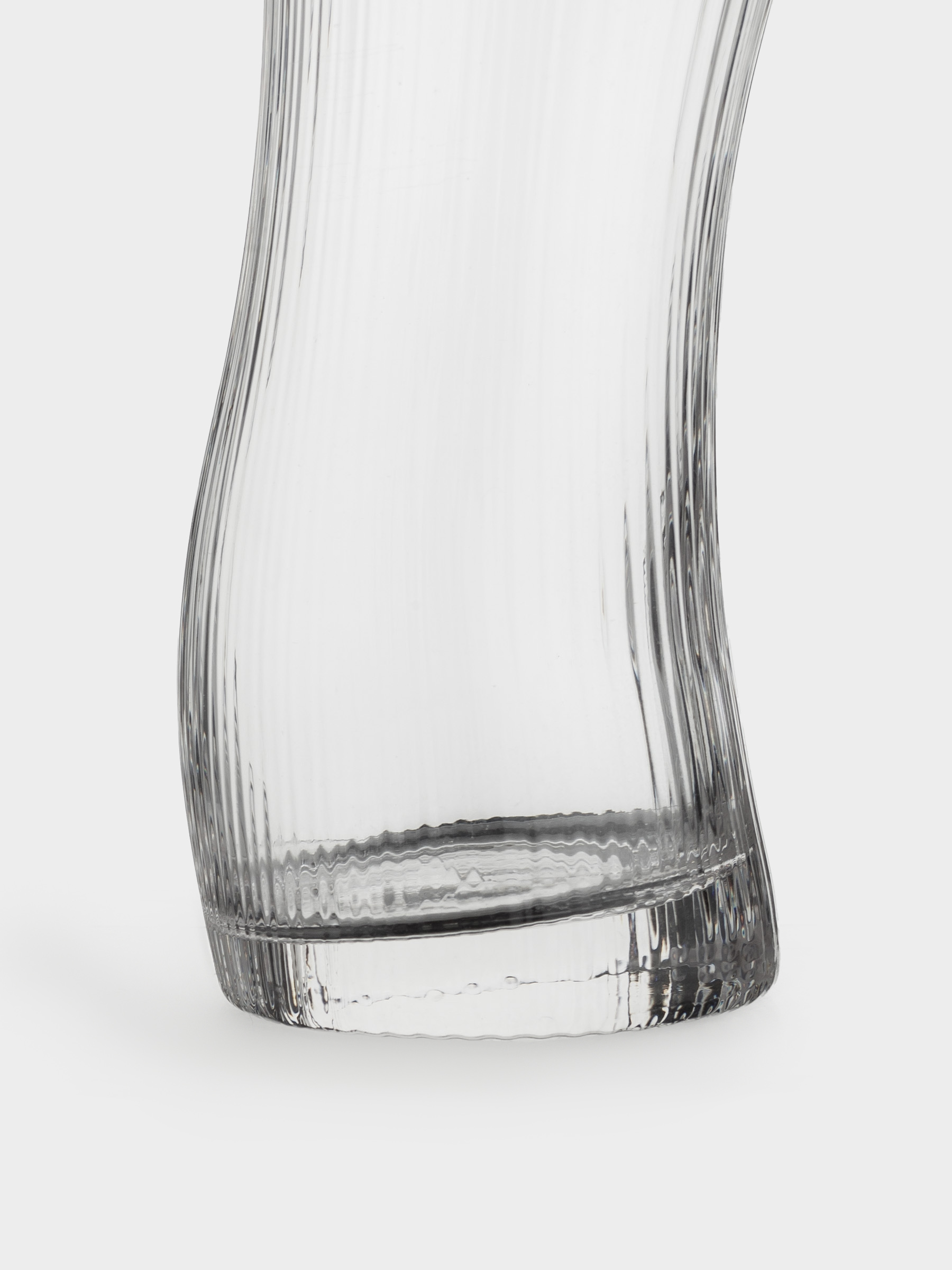 Beer glass, 23 cm, 600 ml, 2 pcs, glass R, Bend, Ribby, image-5
