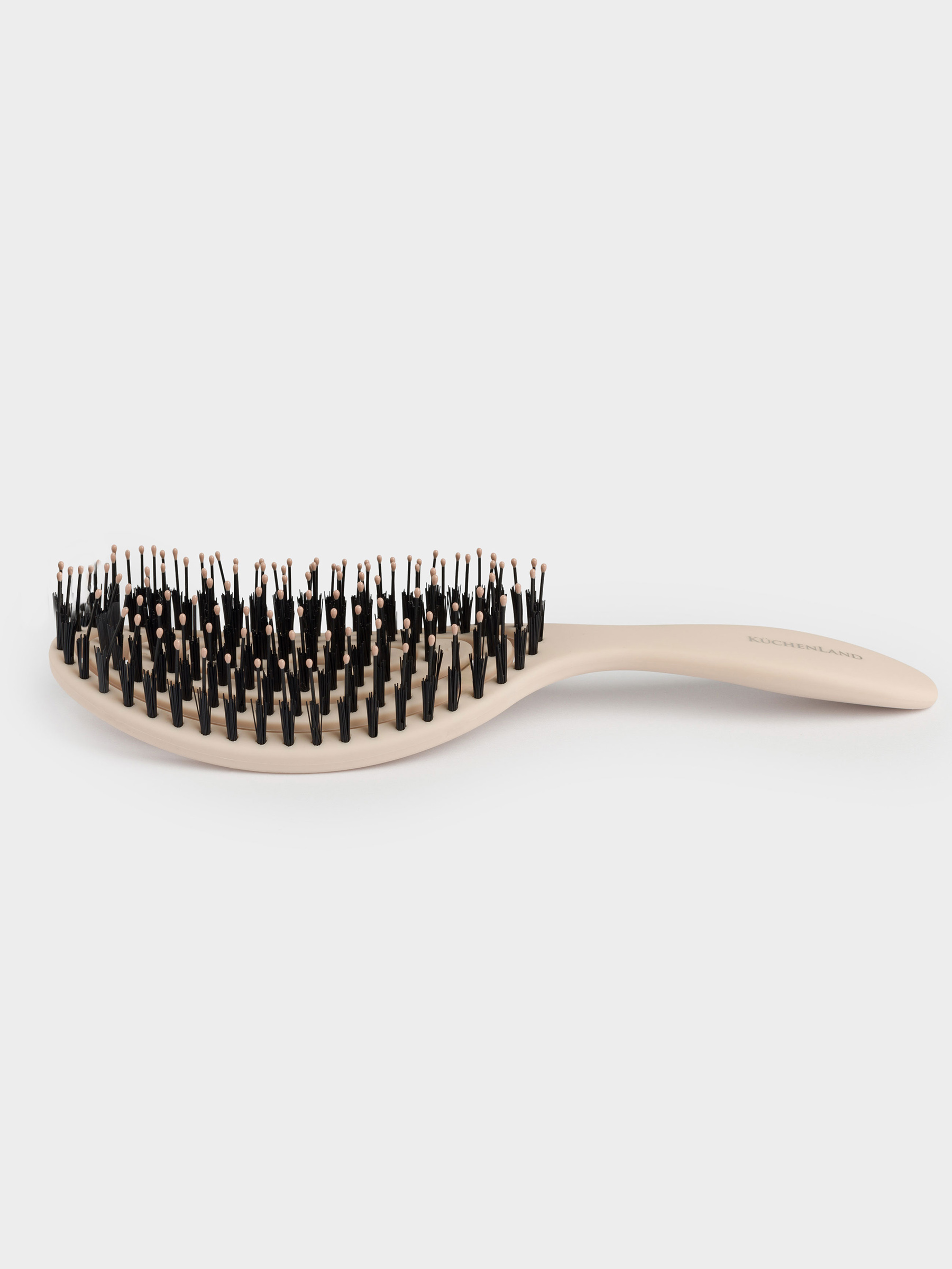 Hair massage comb, 22 cm, plastic, beige, Zipo new, image-3
