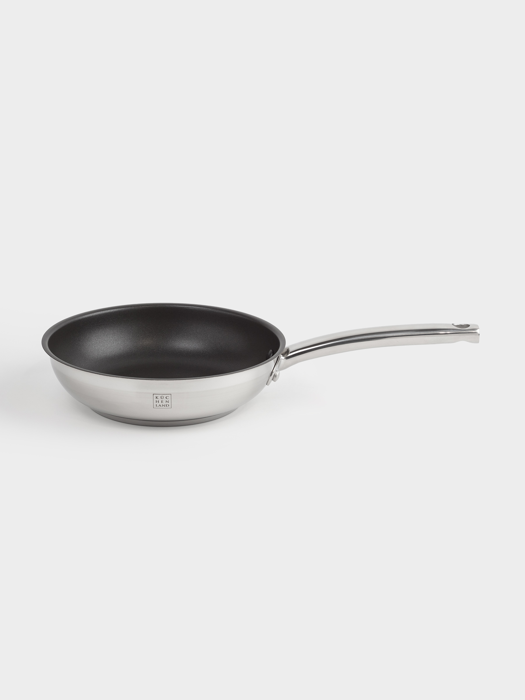Frying pan, 20 cm, coated, steel, Silver Stone, image-1
