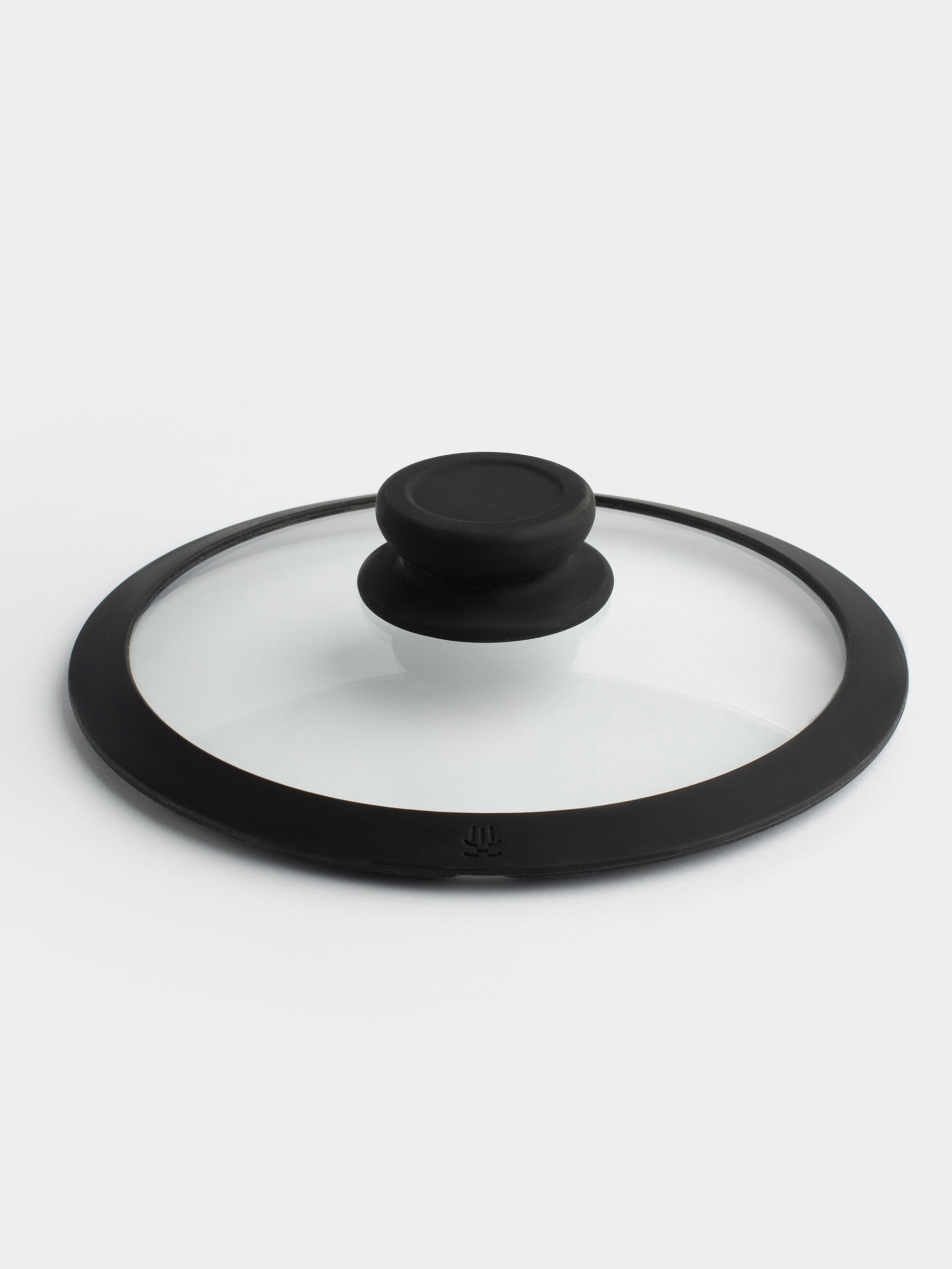 Lid, 20 cm, glass T / silicone, Solution accessory, image-1