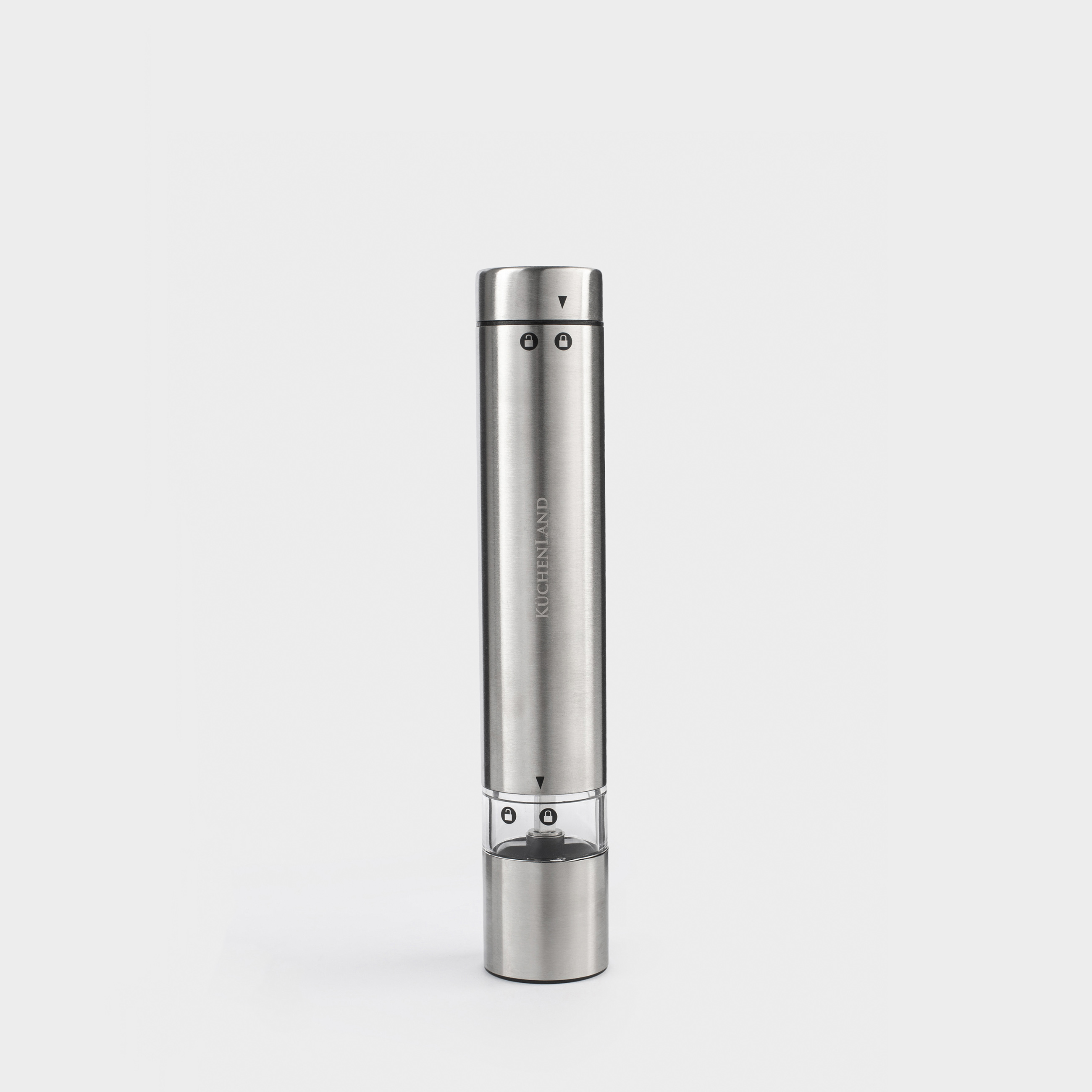 Spice mill, 19 cm, electric, steel, Classic, image-0