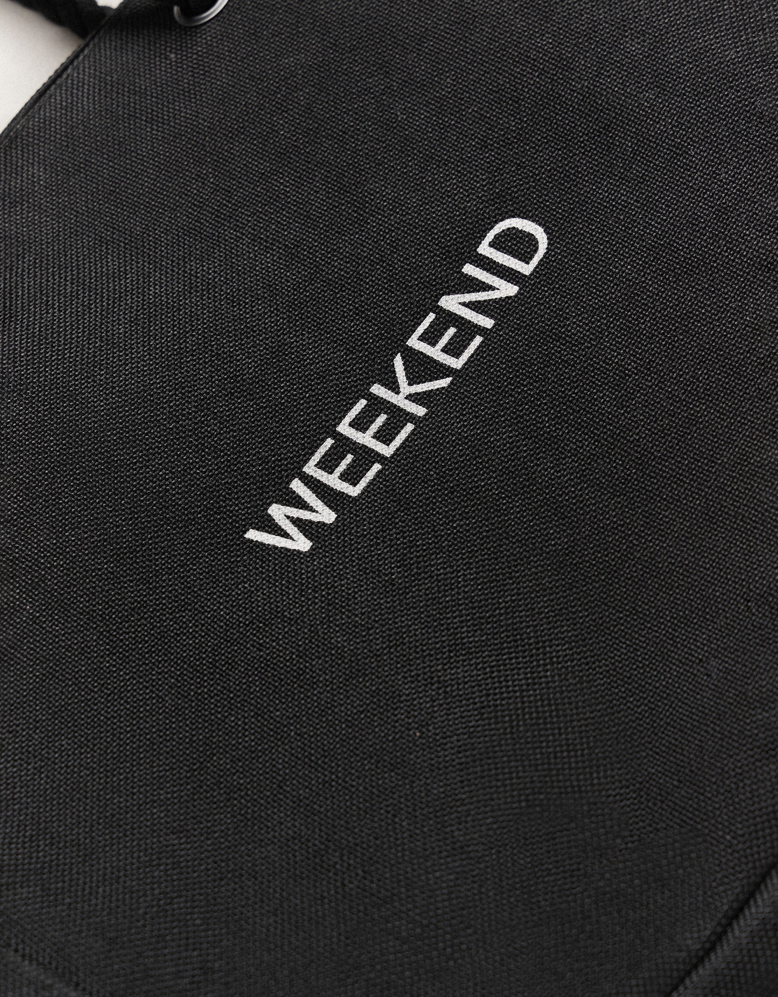 Women's bag, 44x35 cm, polyester, black, Weekend, Coast, image-2