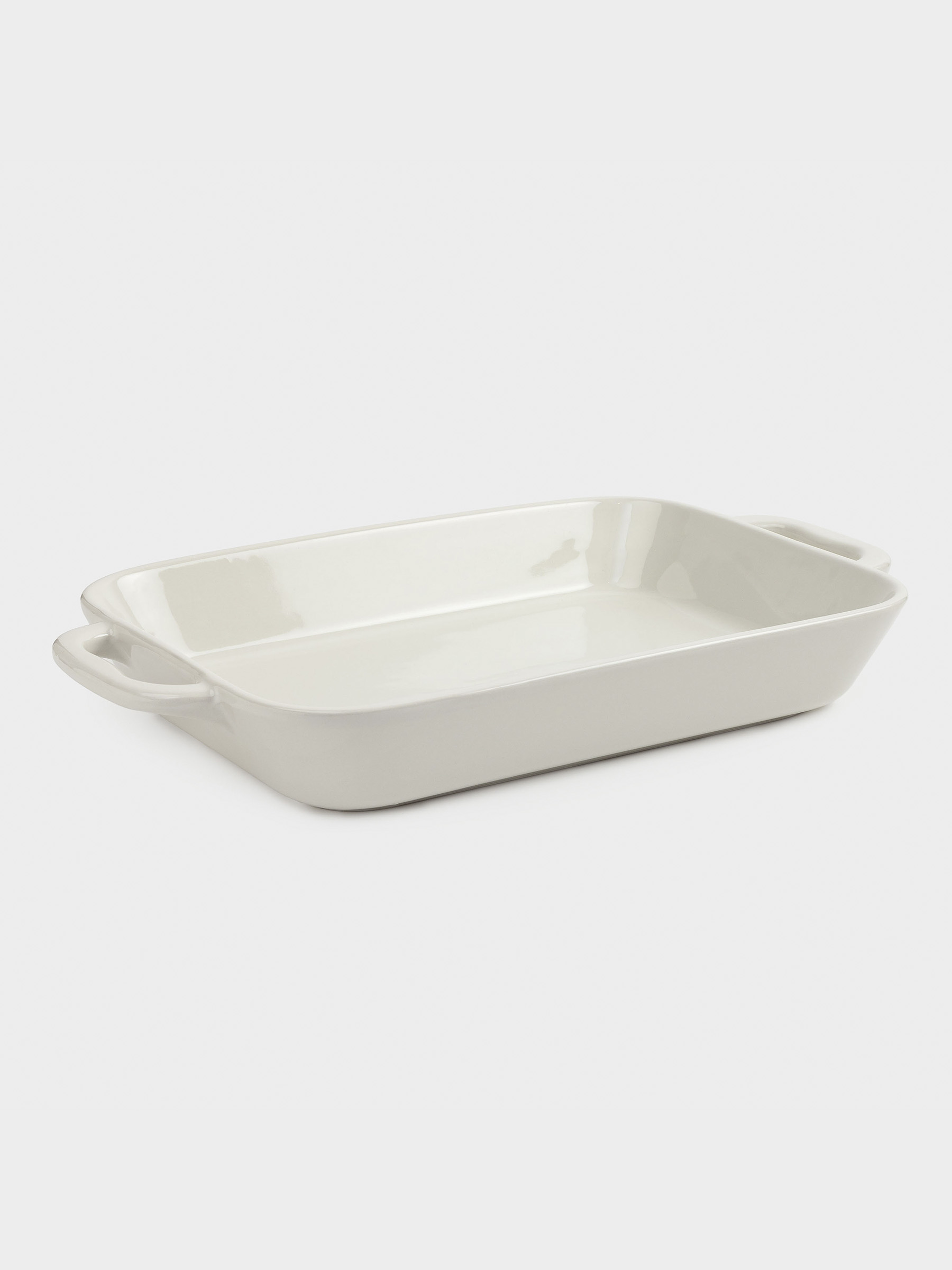 Baking dish, 34x24 cm, ceramic, rectangular, milk, Cakes ivory, image-5