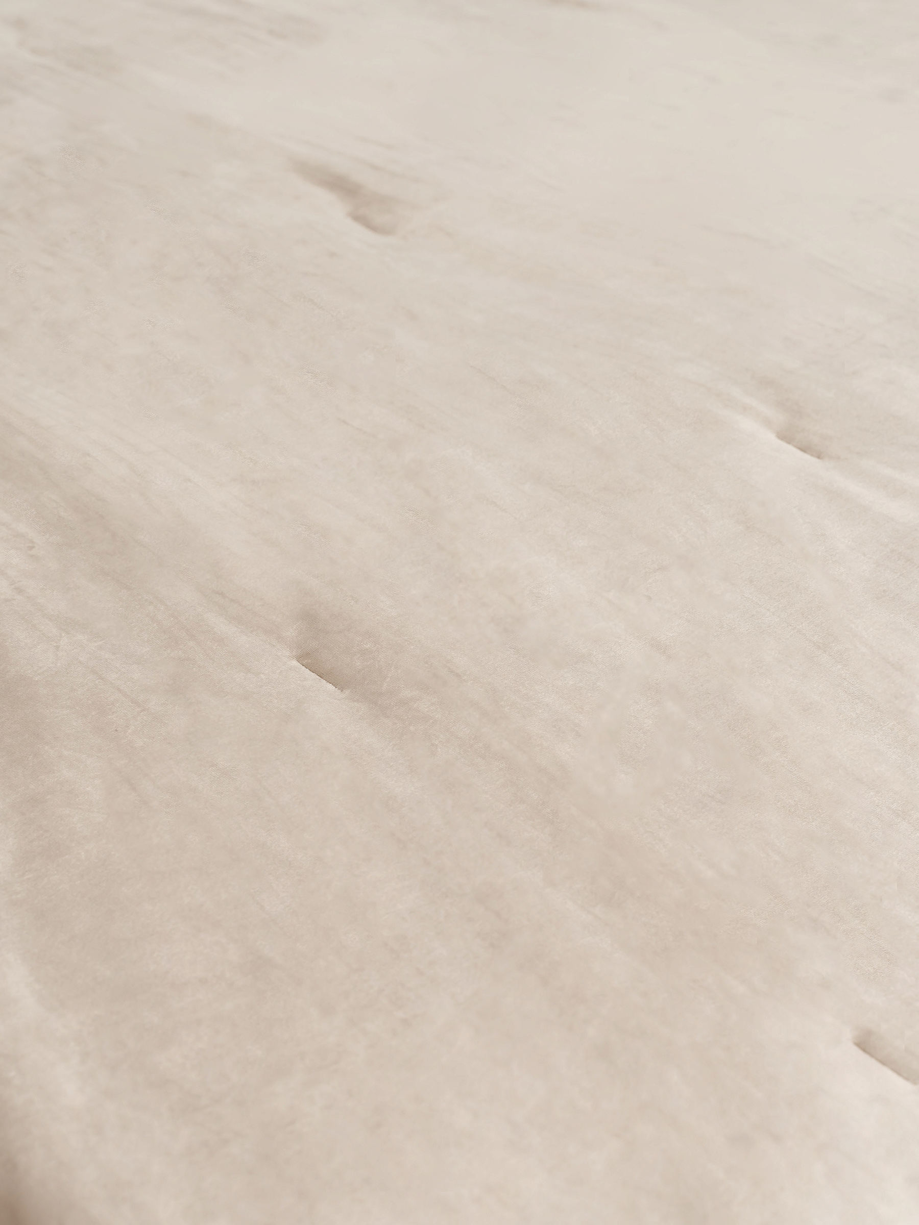 Bedspread, 220x240 cm, quilted, velvet/microfiber, beige, Frame, Stitch velvet, image-5