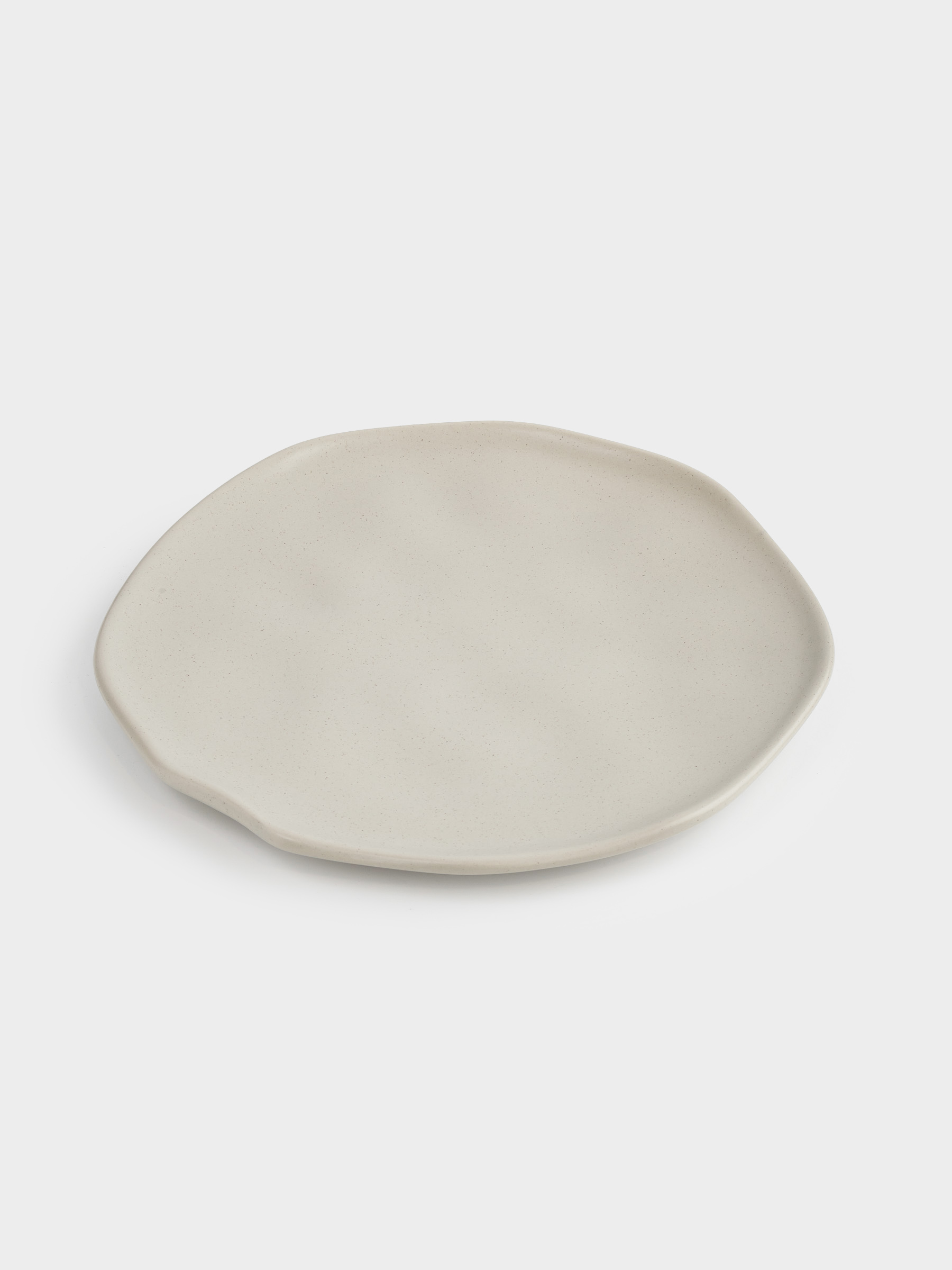 Dinner plate, 27 cm, ceramic, beige, Crumpled effect, Crumple creme, image-3