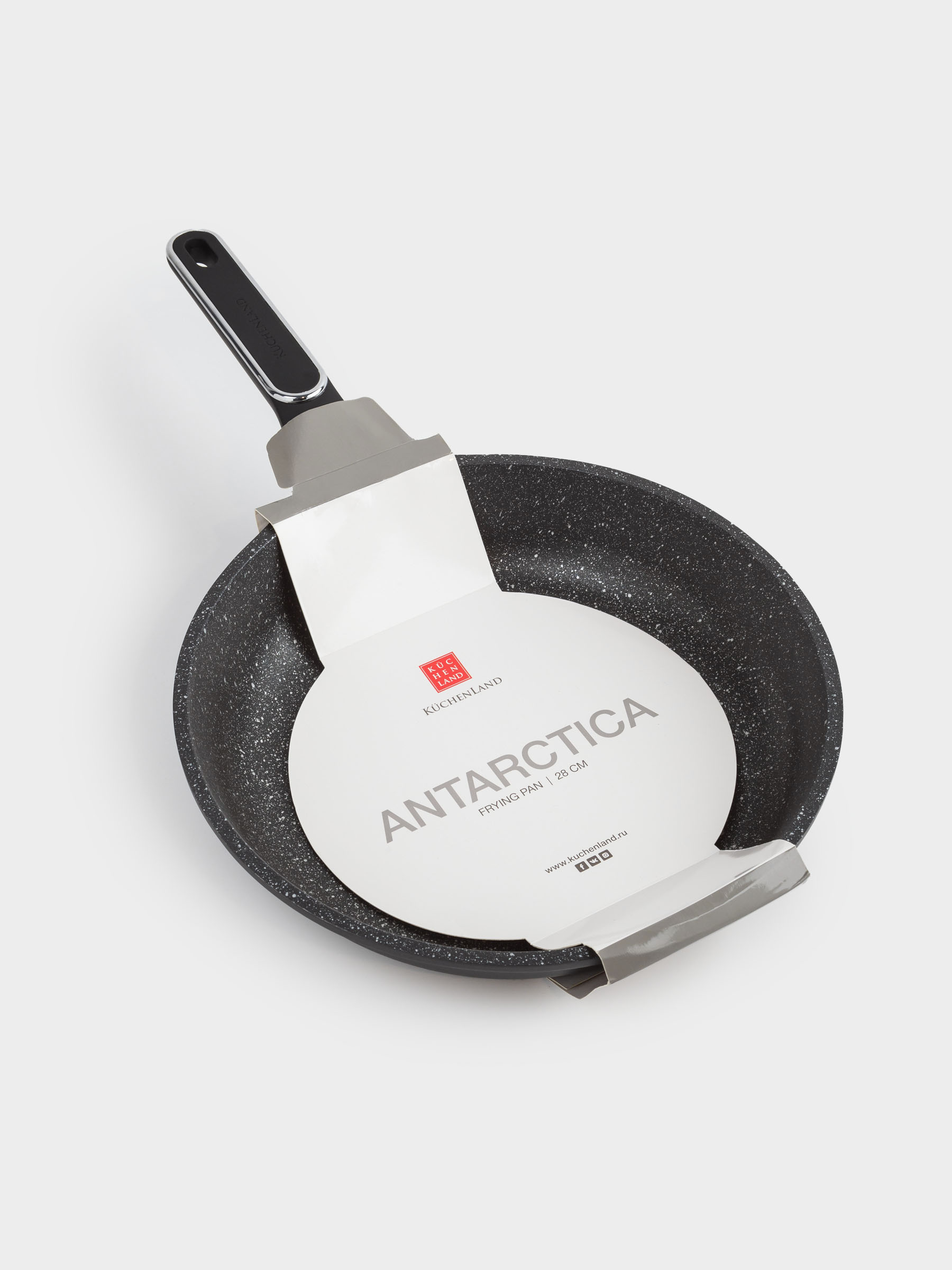 Frying pan, 28 cm, coated, aluminum, Saute, image-7