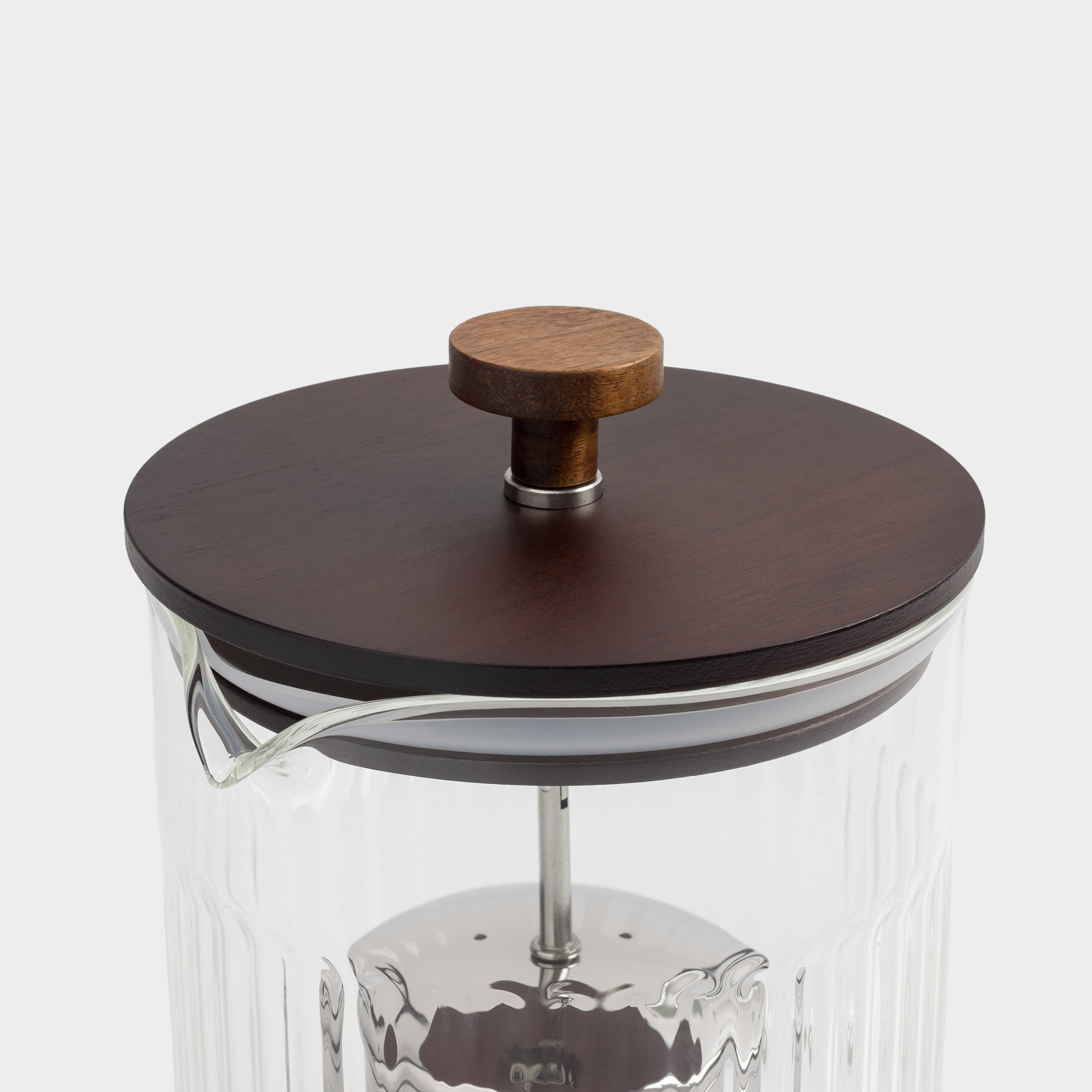 Teapot, 1 l, glass B / steel, Bell R