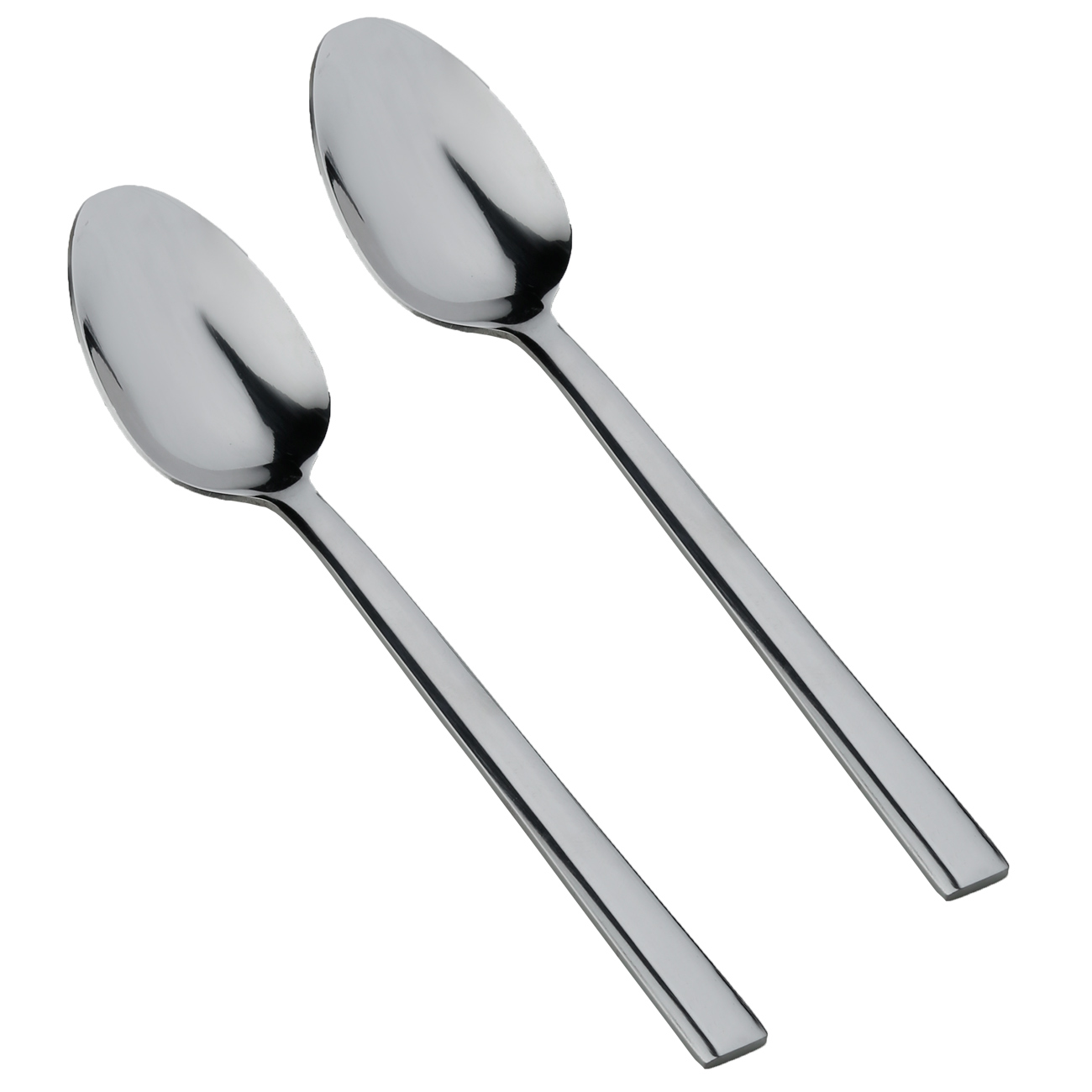 Dining spoon, 2 pcs, steel, Rome, image-0
