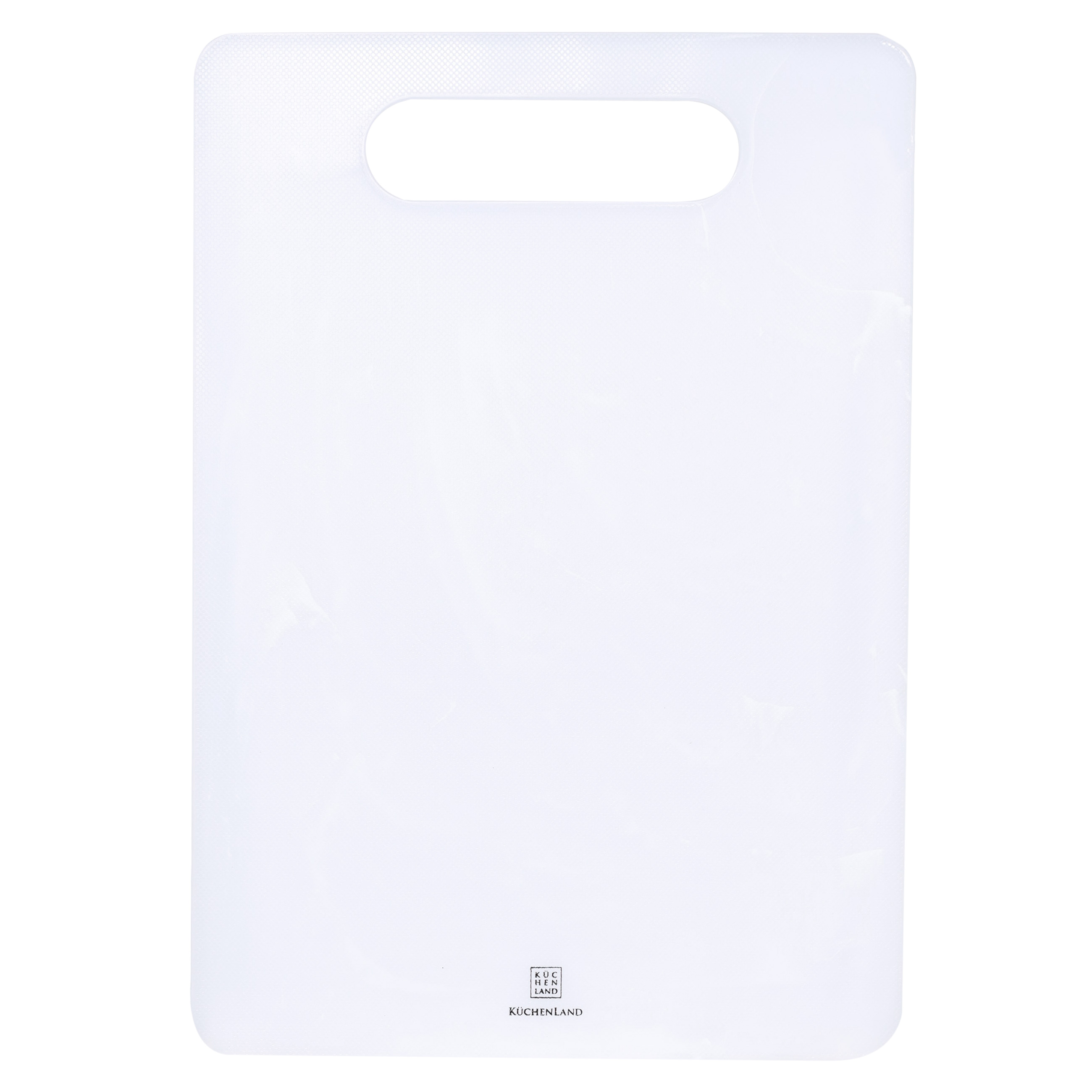 Cutting boards set, 25/30/35 cm, 3 pcs, rectangular, plastic, white, Maniera, image-1