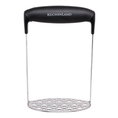 Puree press, 18 cm, steel / plastic, black, Classic