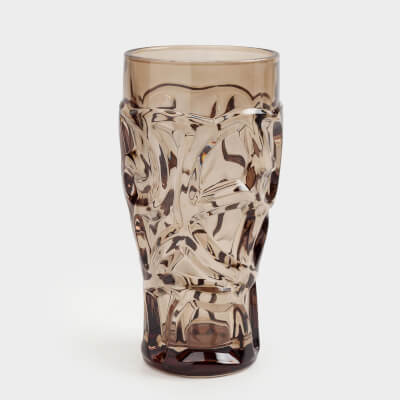 Glass, 15 cm, 270 ml, glass R, brown, Patterns, Gala ,image-0