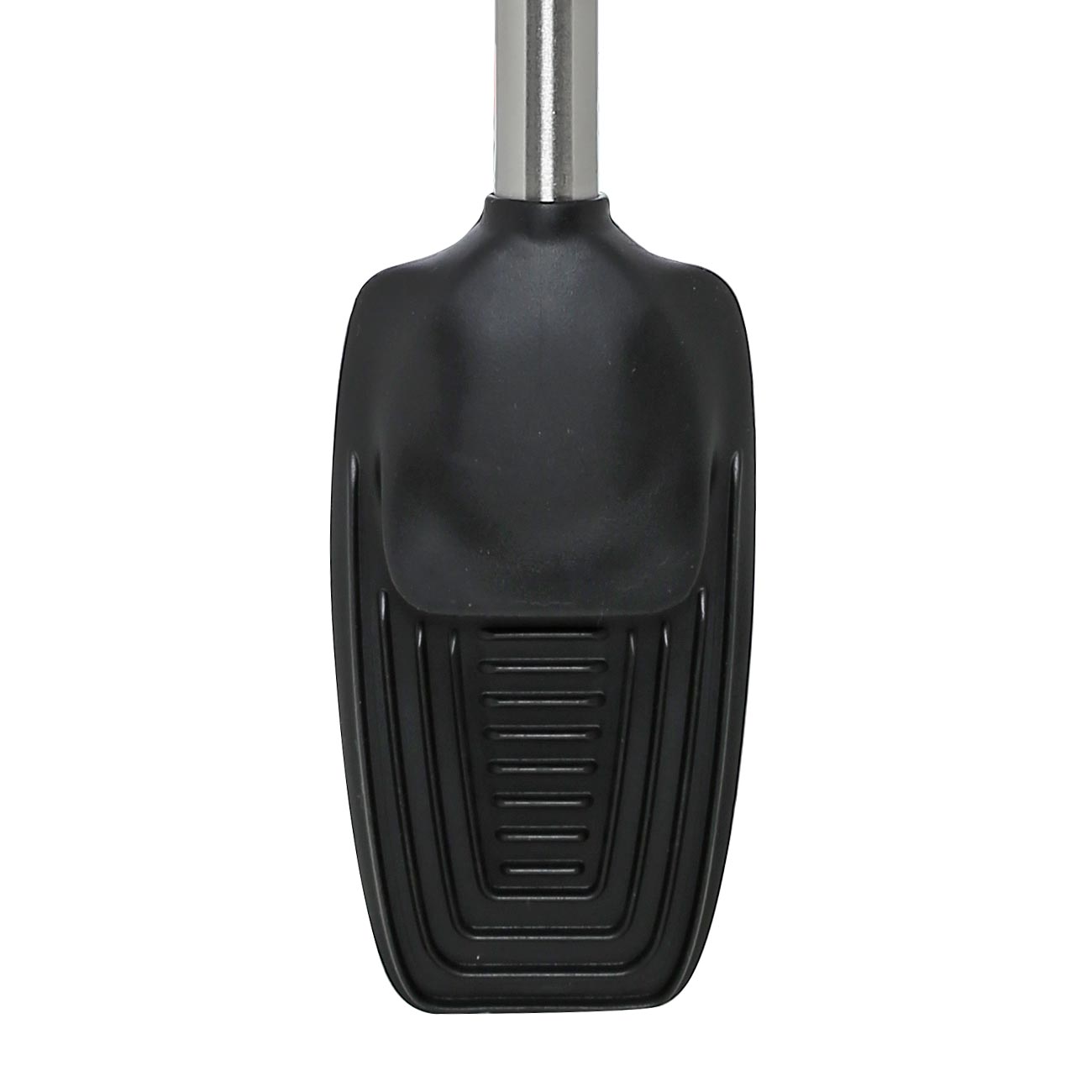 Toilet brush, 53 cm, with stand, rubber / steel, Antei