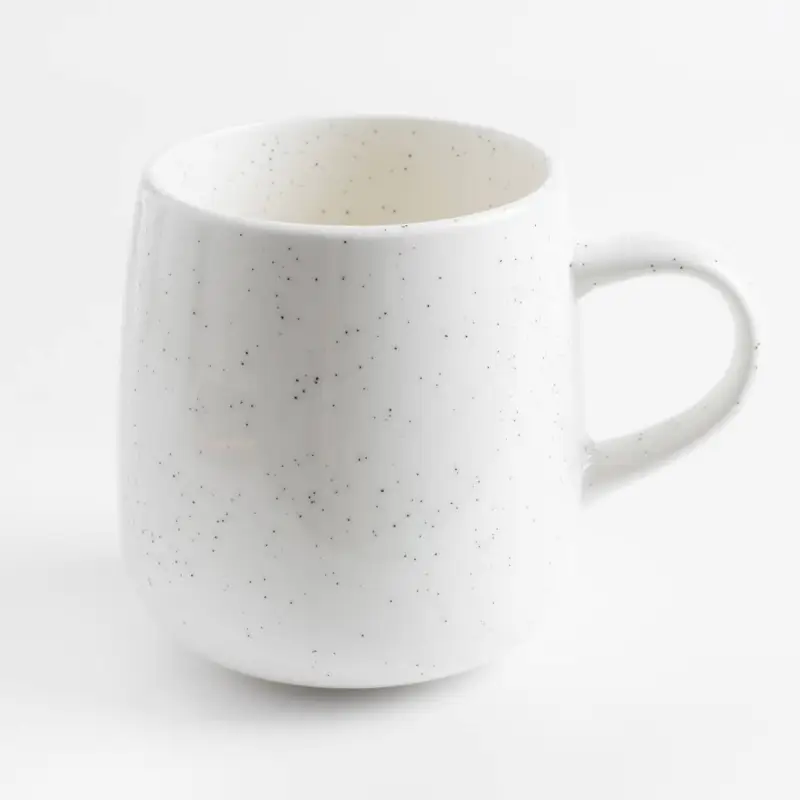 Mug, 500 ml, porcelain N, milk, Dots, Boho