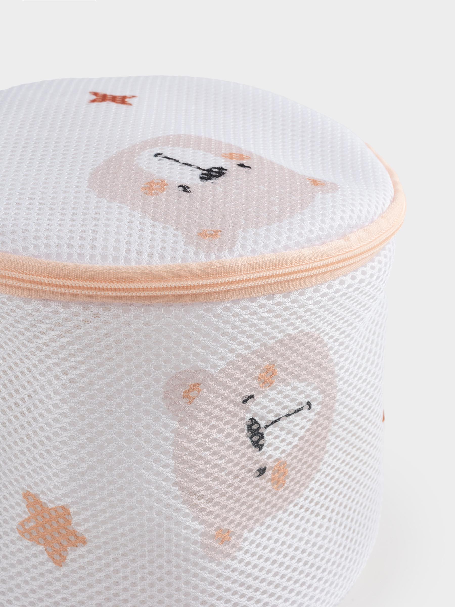 Washing bag for children's clothes, 18x16cm, polyester, Bears, Safety Bear, image-1