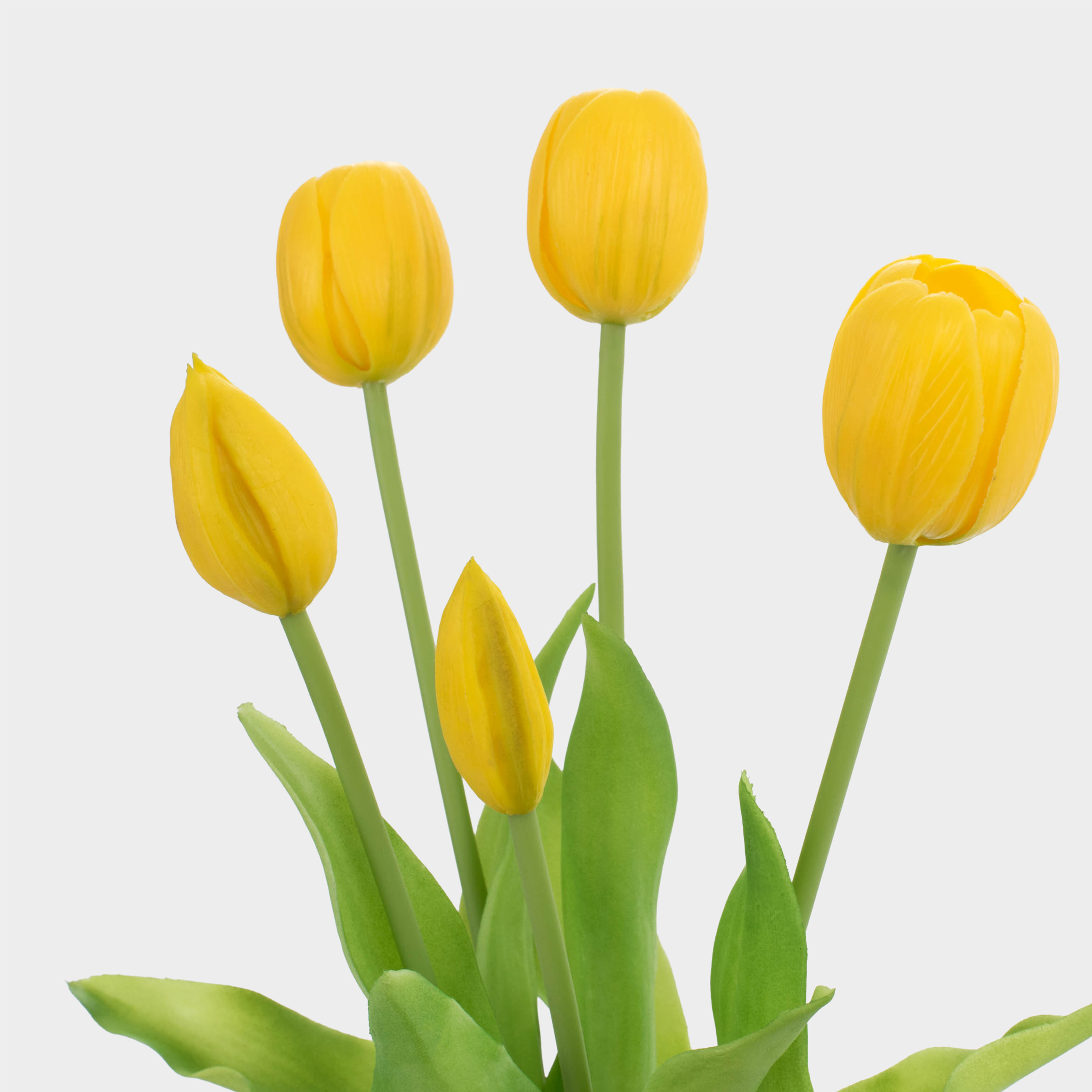 Artificial bouquet, 40 cm, TEP, Lilac tulips, Tulip garden, image-1