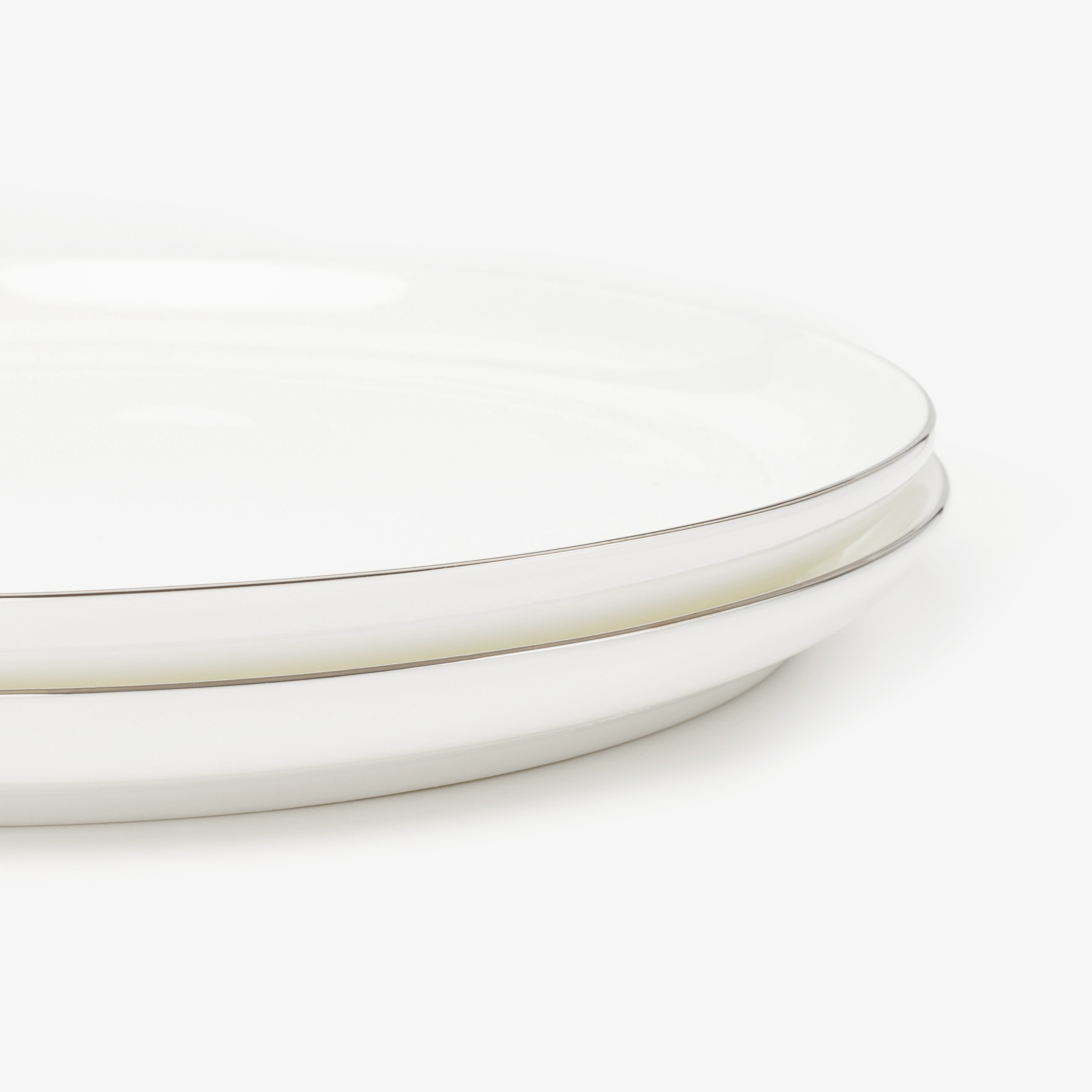 Snack plate, 24 cm, 2 pieces, porcelain F, Antarctica