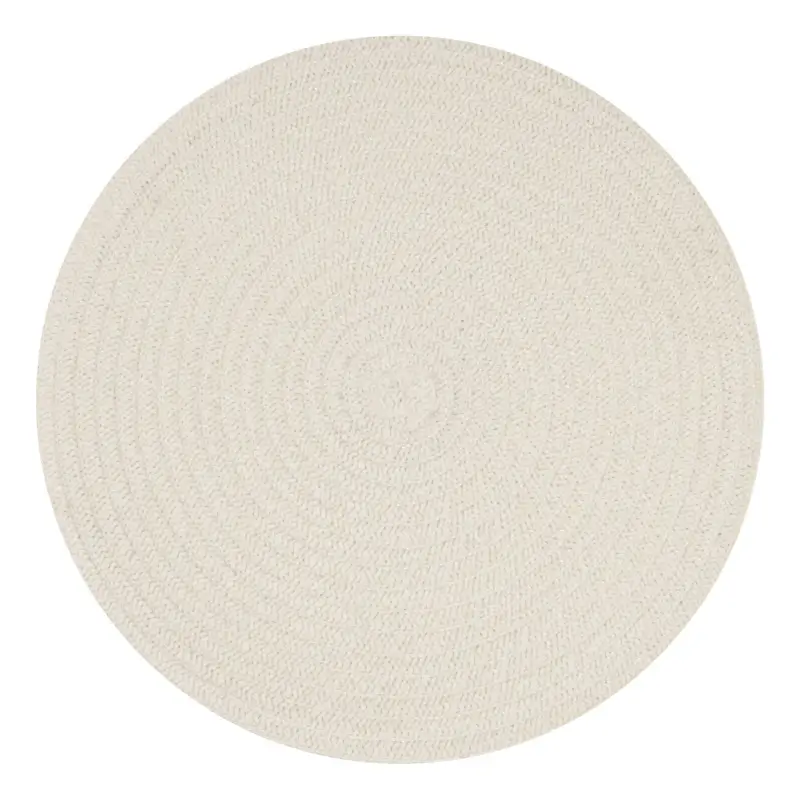 Napkin for appliances, 38 cm, Chenille, round, beige, Chenill ,image-0
