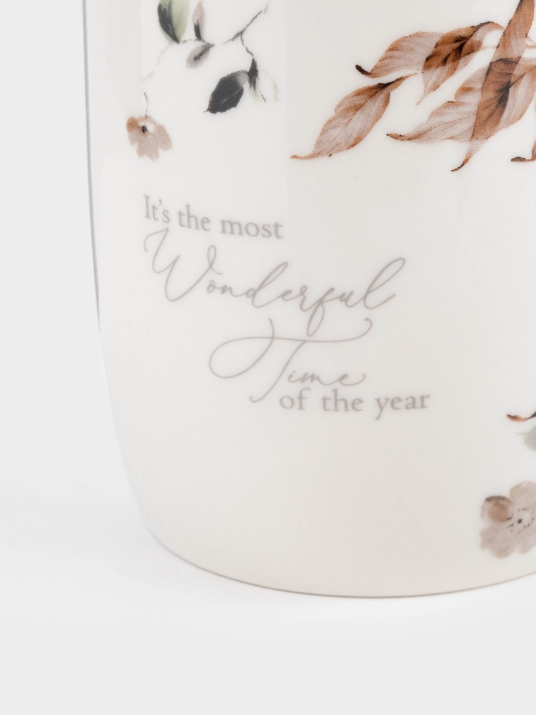Mug, 360 ml, porcelain N, Autumn flowers, Refined floral, image-5