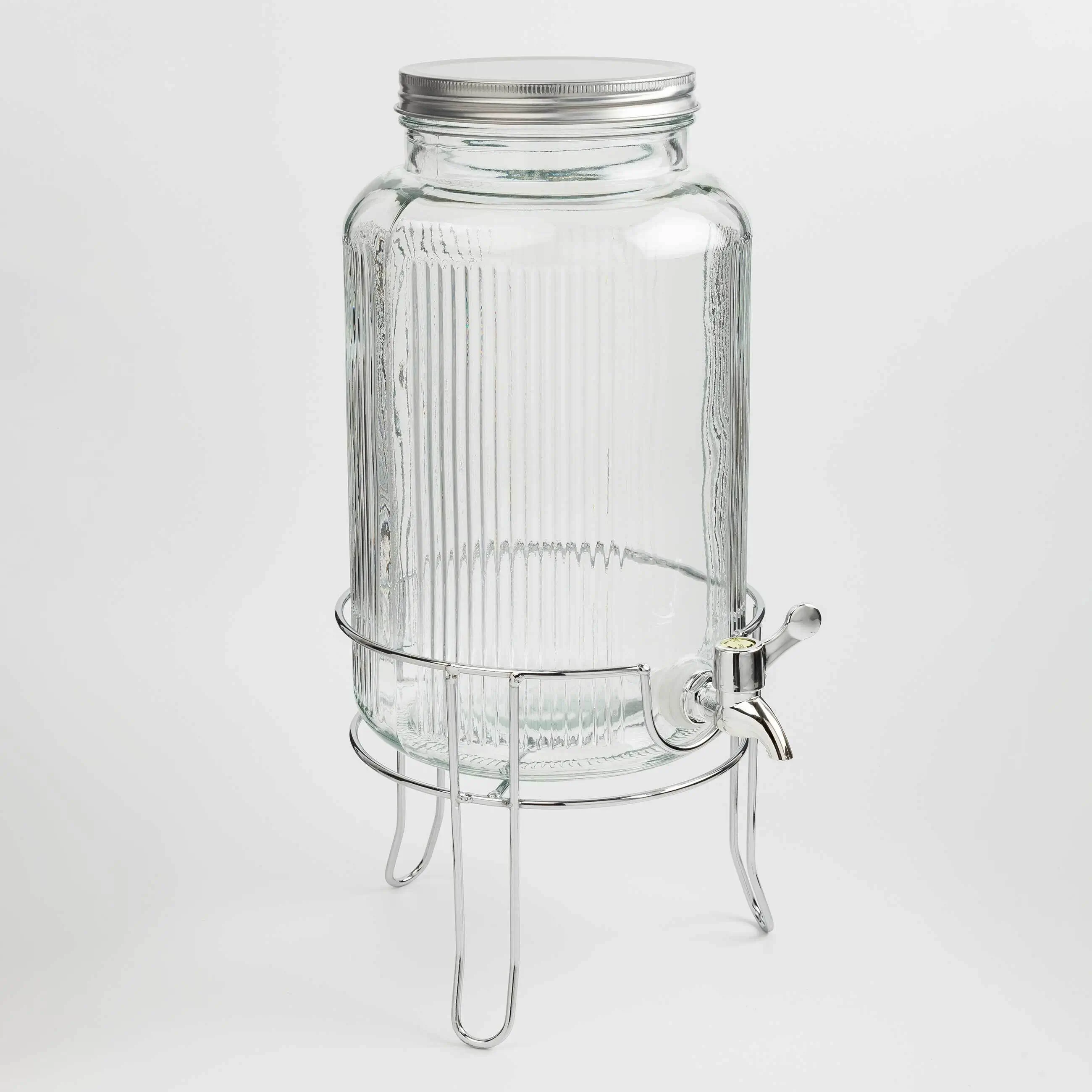 Beverage dispenser, 5,8 l, glass R / metal, Argos, image-0