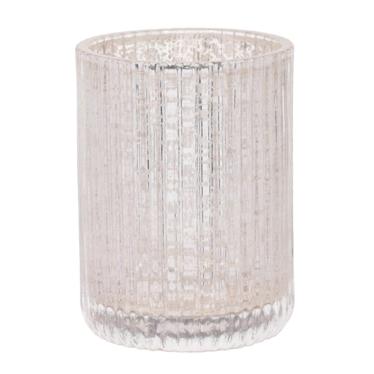 Bathroom tumbler, 9 cm, glass, gold, Diana