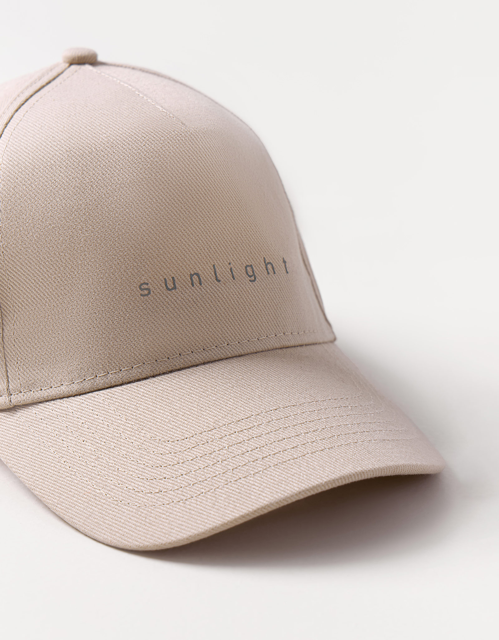 Baseball cap, 58 cm, single size, cotton, Beige, Sunlight, Shore, image-2