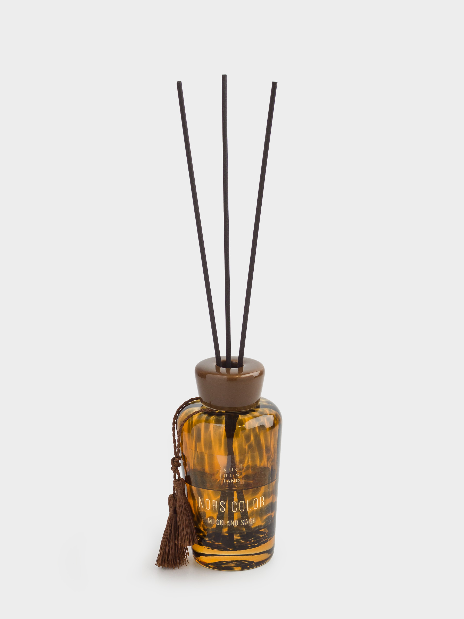 Aroma diffuser, 200 ml, with fringe, Musk and Sage, Animal pattern, Nors color, image-0
