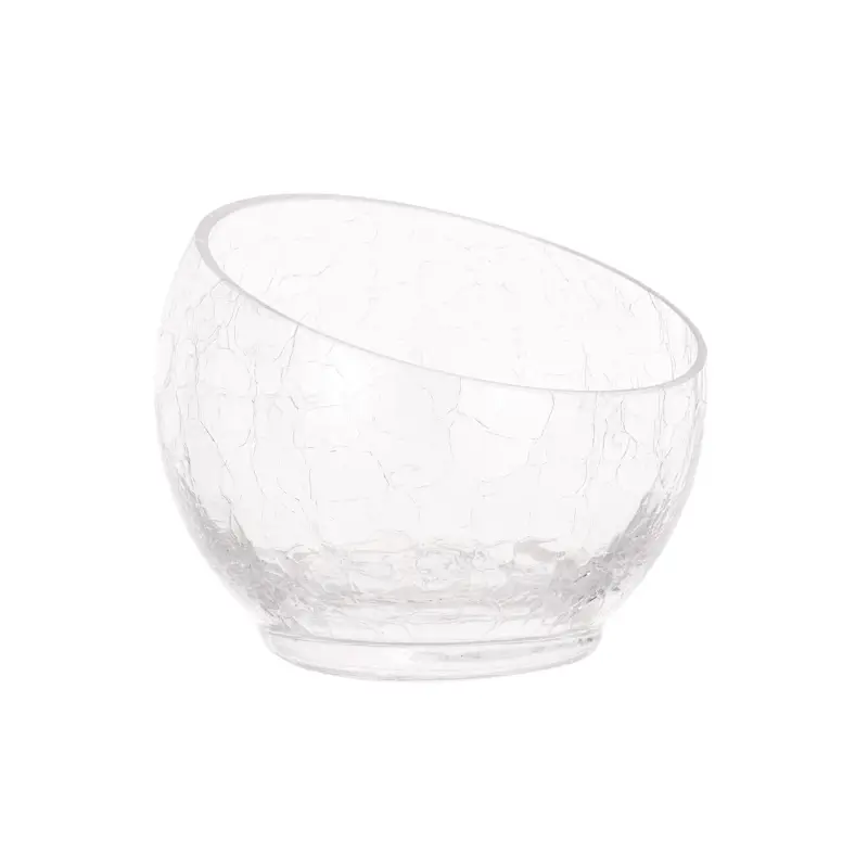 Candy bowl, 12x15 cm, glass, Craquelure, Ice ,image-0