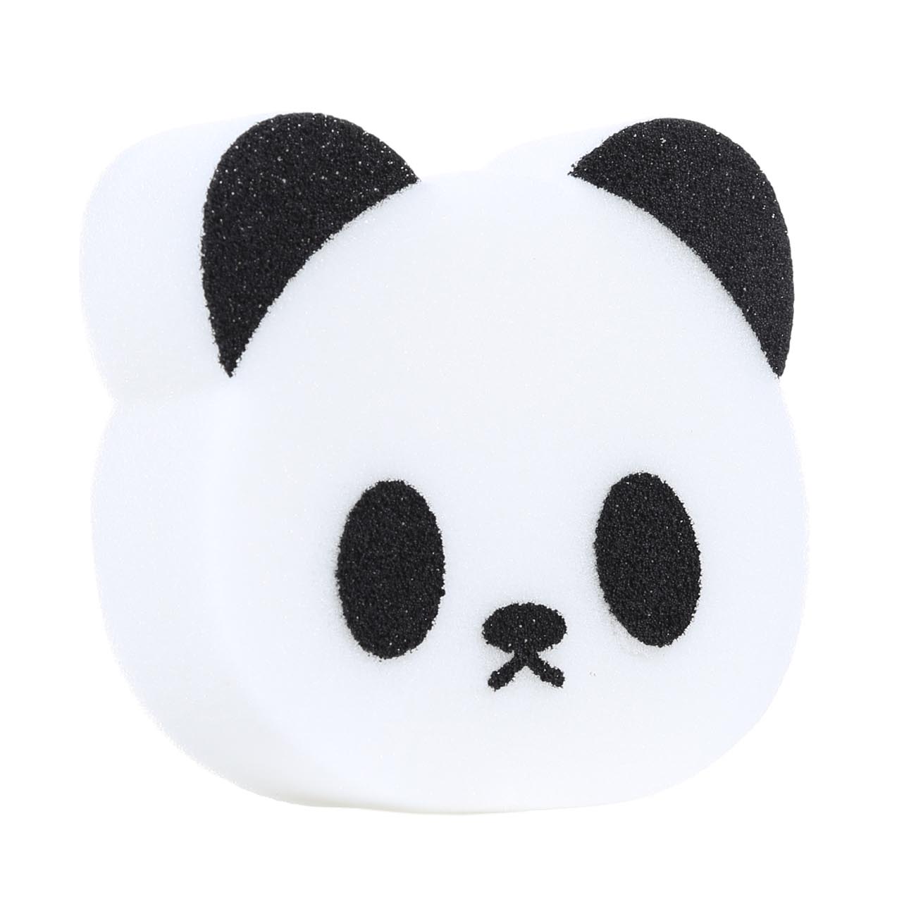 Body wash sponge, 12 cm, Children's, Polyurethane, white, Panda, Childhood, image-0