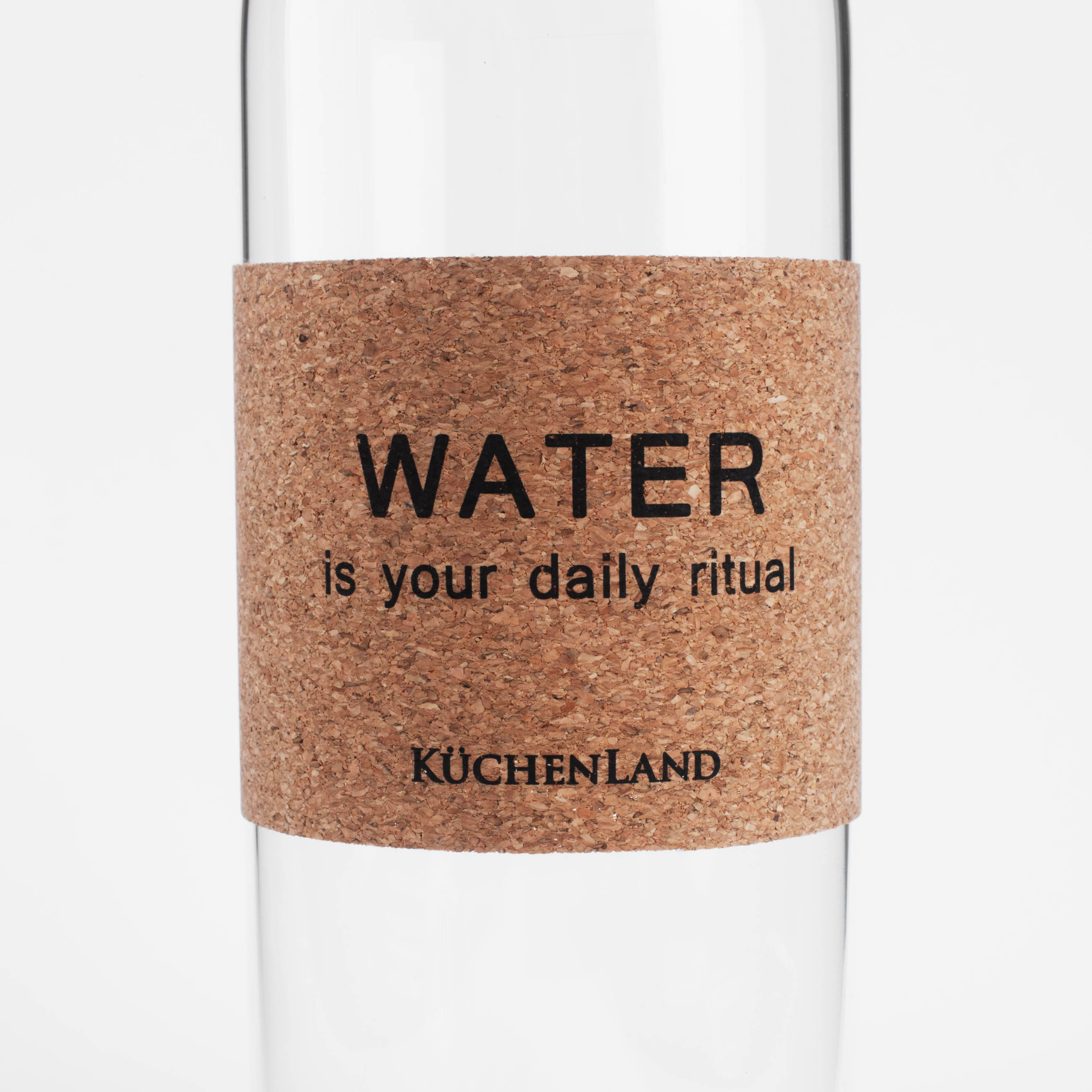 Beverage bottle, 1.25 l, with zarf, Used glass stopper, Clear font, image-4