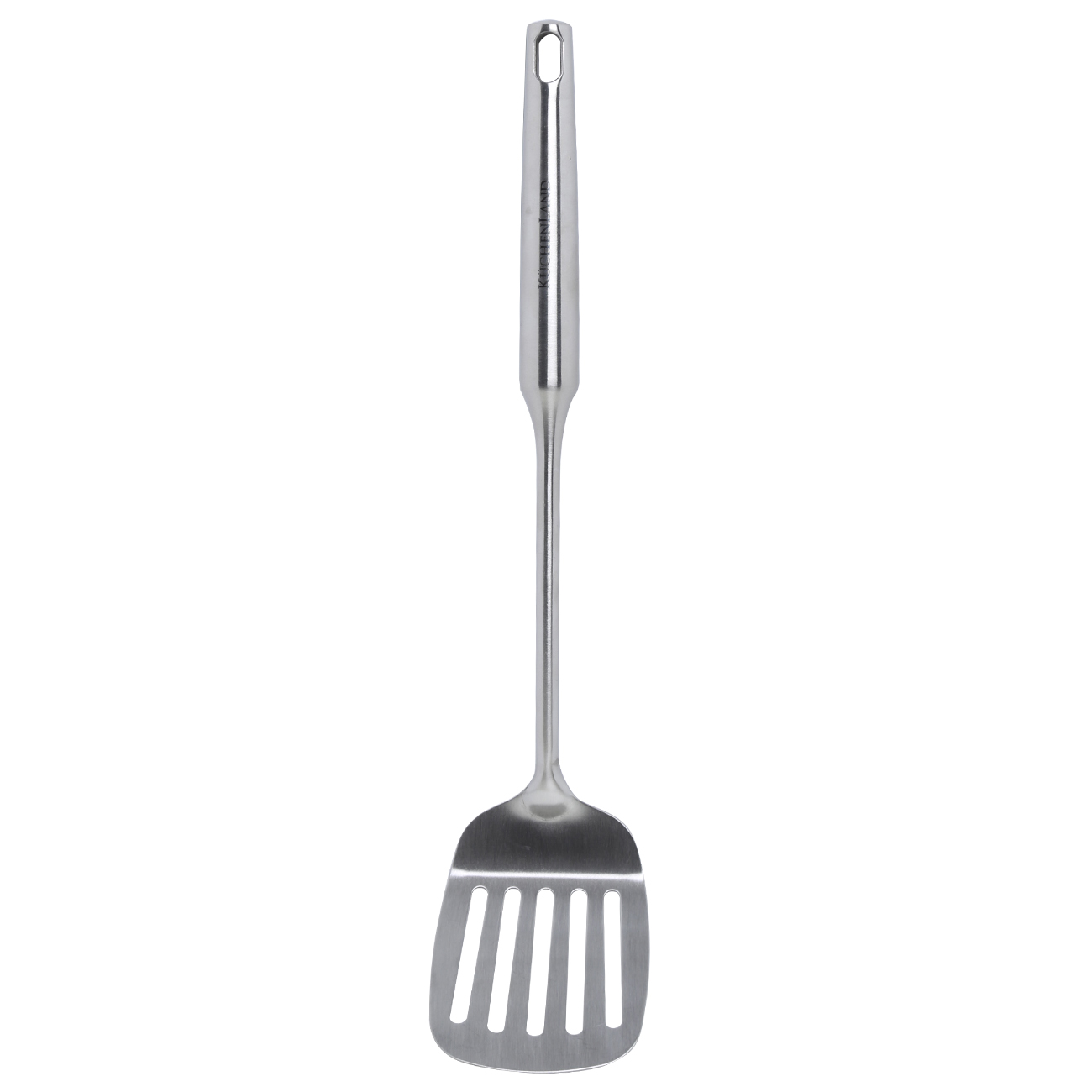 Spatula, 37 cm, with slits, steel, Nova, image-0