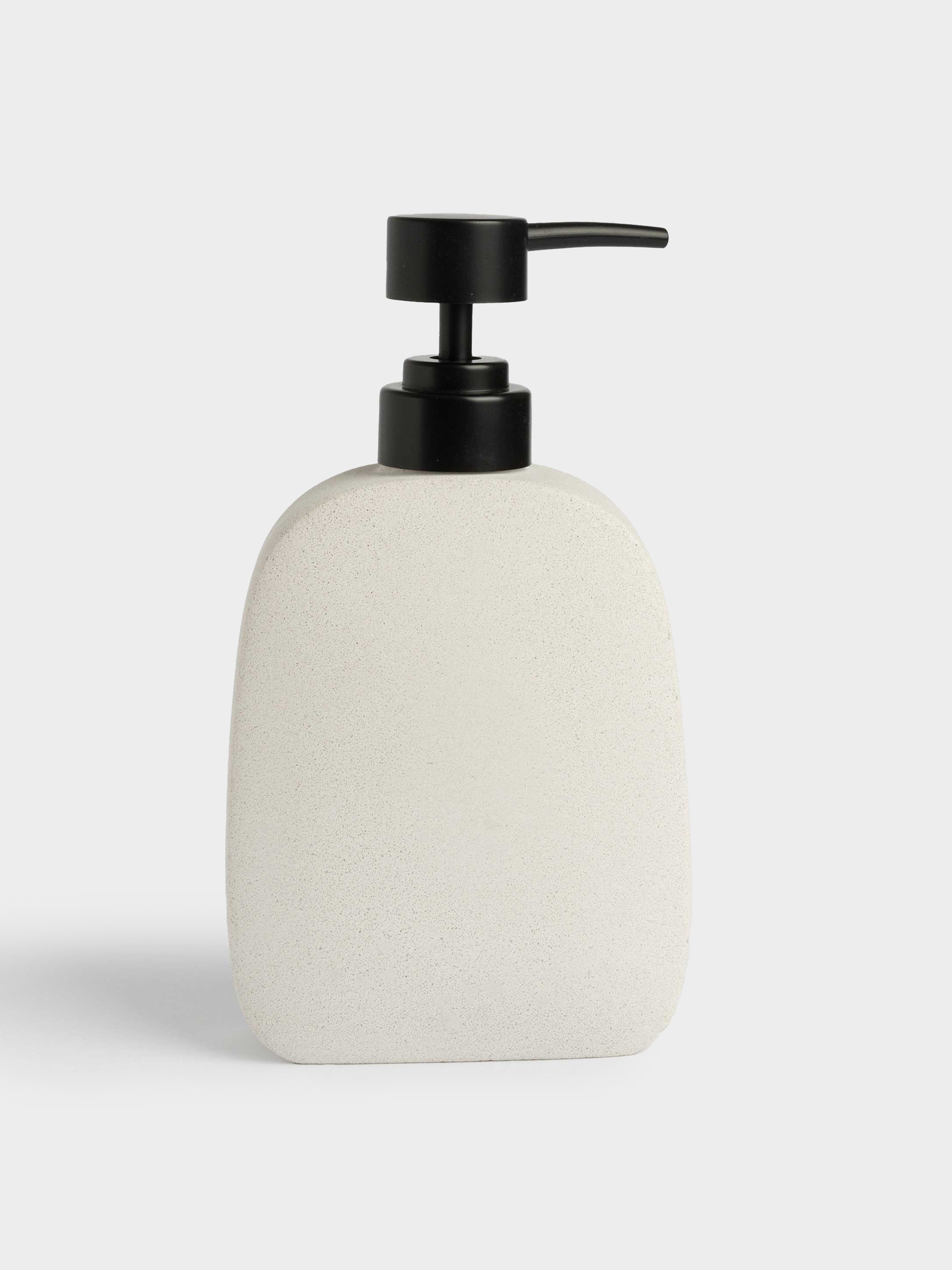 Liquid soap dispenser, 160 ml, cement / plastic, Sand, Severe