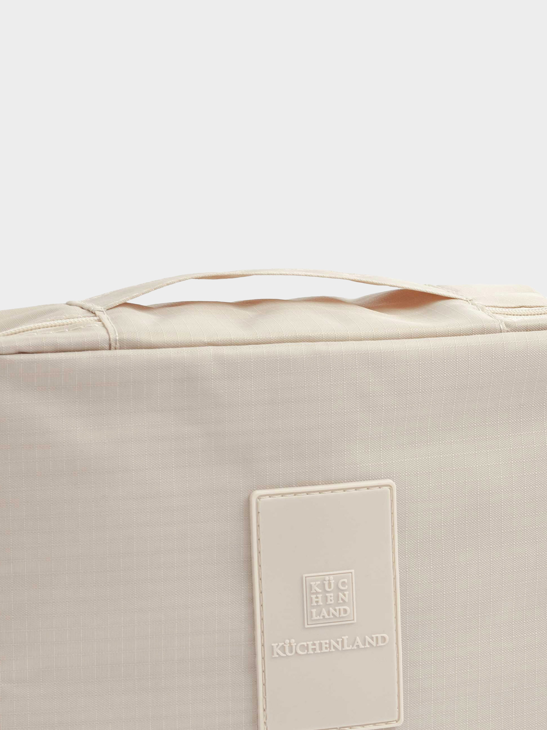 Travel Cosmetic Bag, 21х16 cm, polyester, beige, Easy Travel, image-8