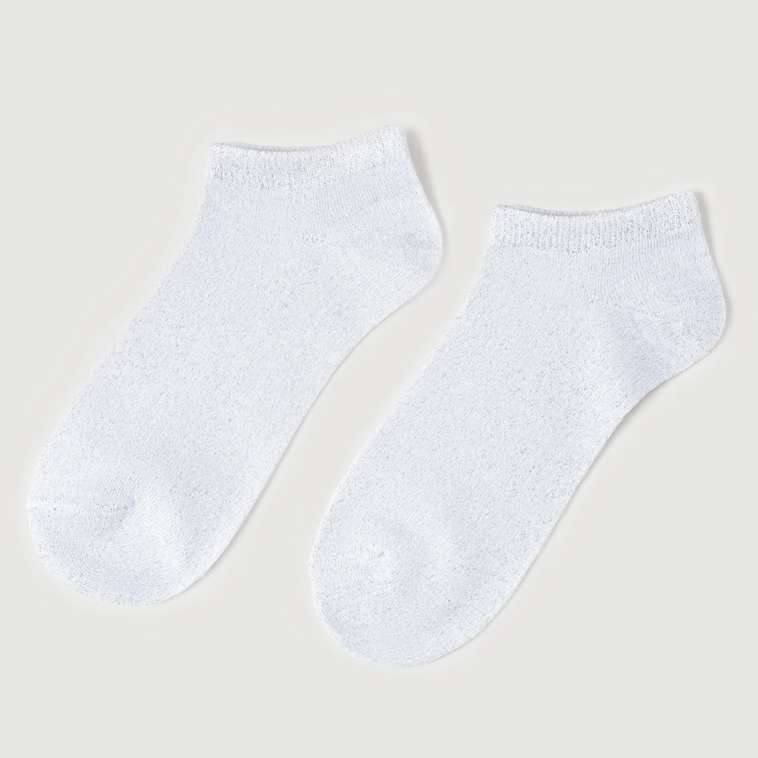 Women's socks, p. 36-38, cotton / polyester, white, Glint