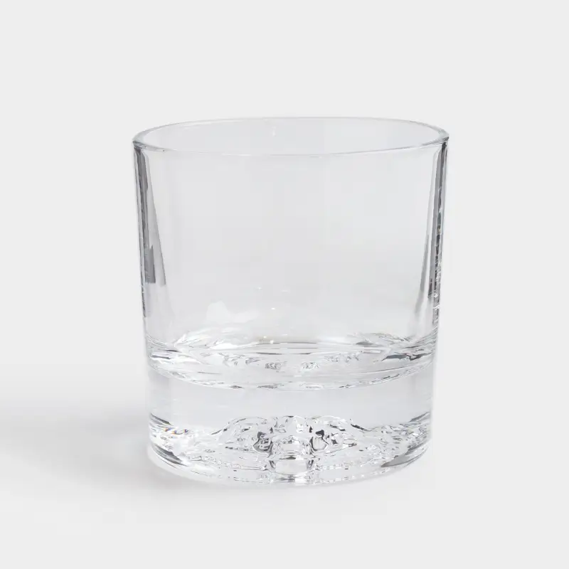 Drinking glass, 9 cm, 300 ml, glass, Wolf, Elements, image-0