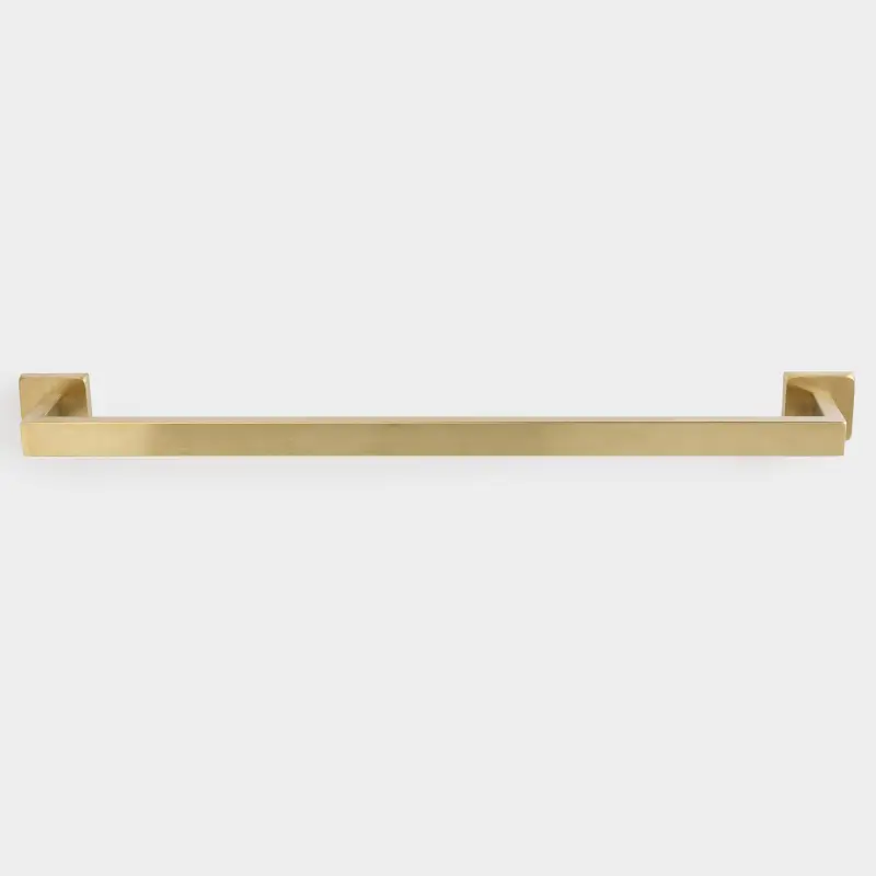Towel holder, 60 cm, wall-mounted, steel, golden, Trend ,image-0