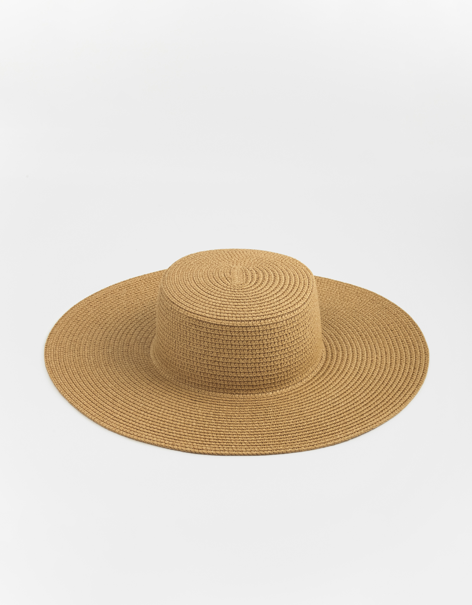 Hat, single size, wide brim, cellulose / polyester, Sand, Banjo, image-0