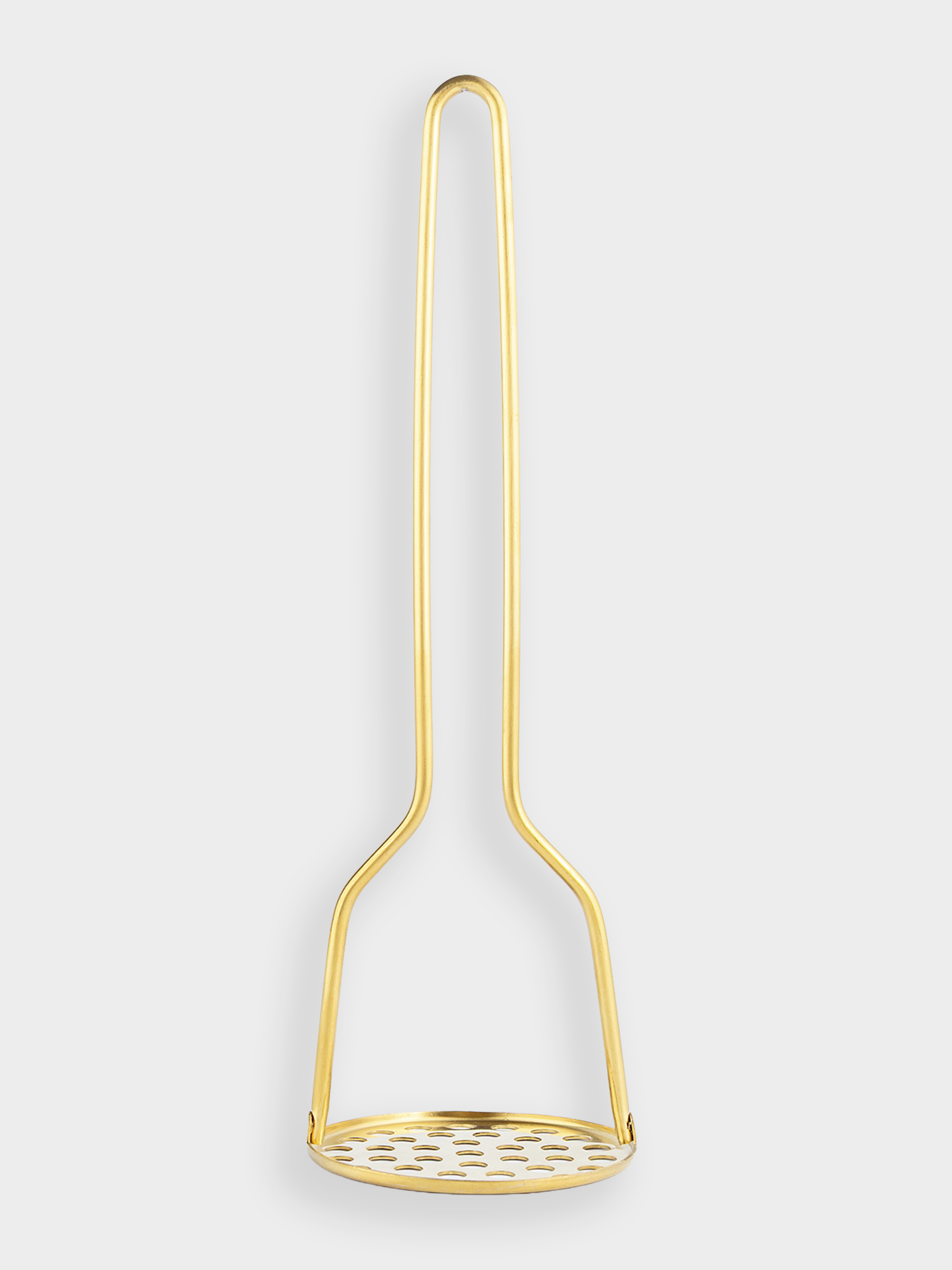 Puree press, 28 cm, steel, golden, Device gold, image-1